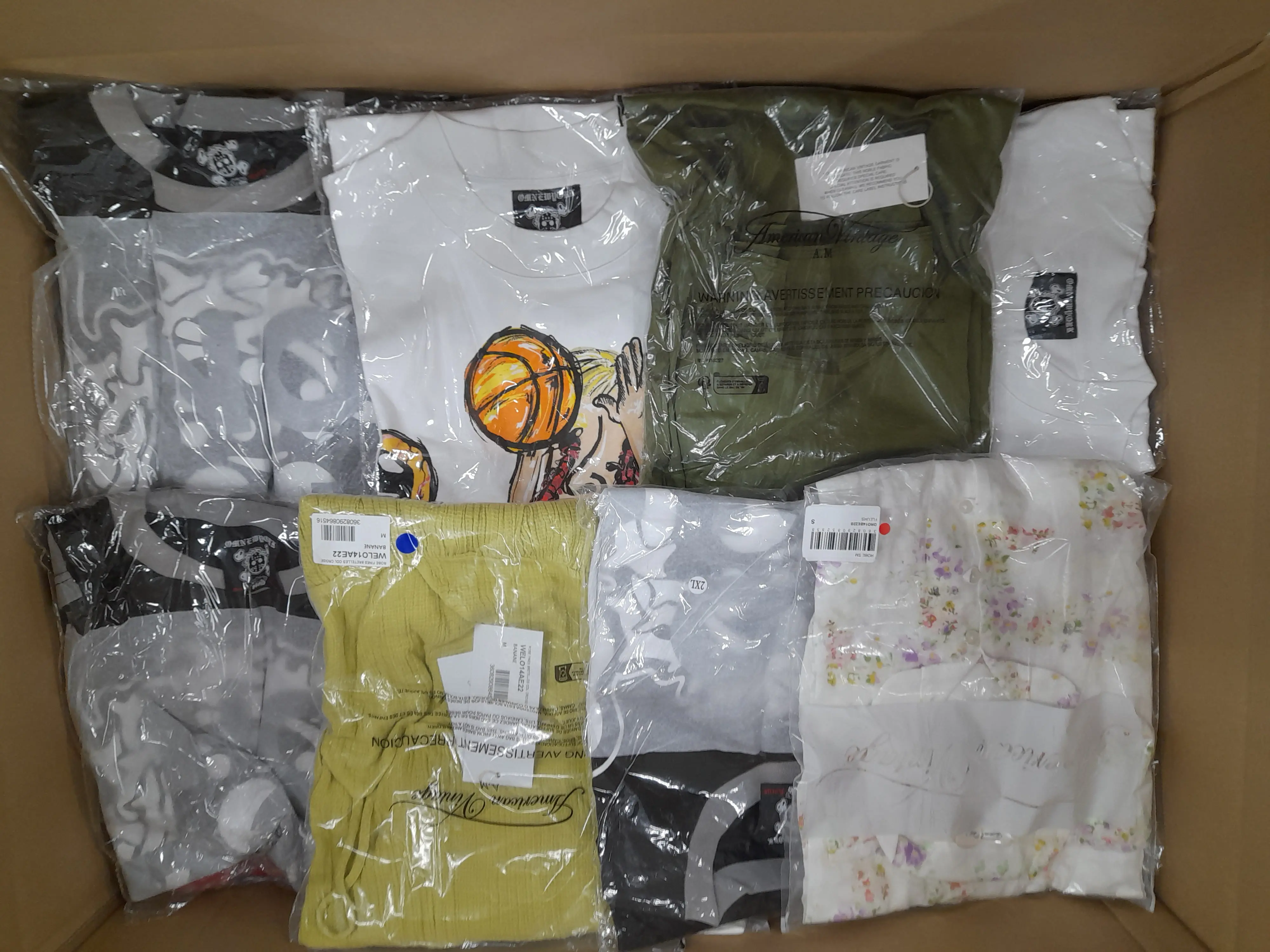 8x (T-Shirts, Kleider und mehr)