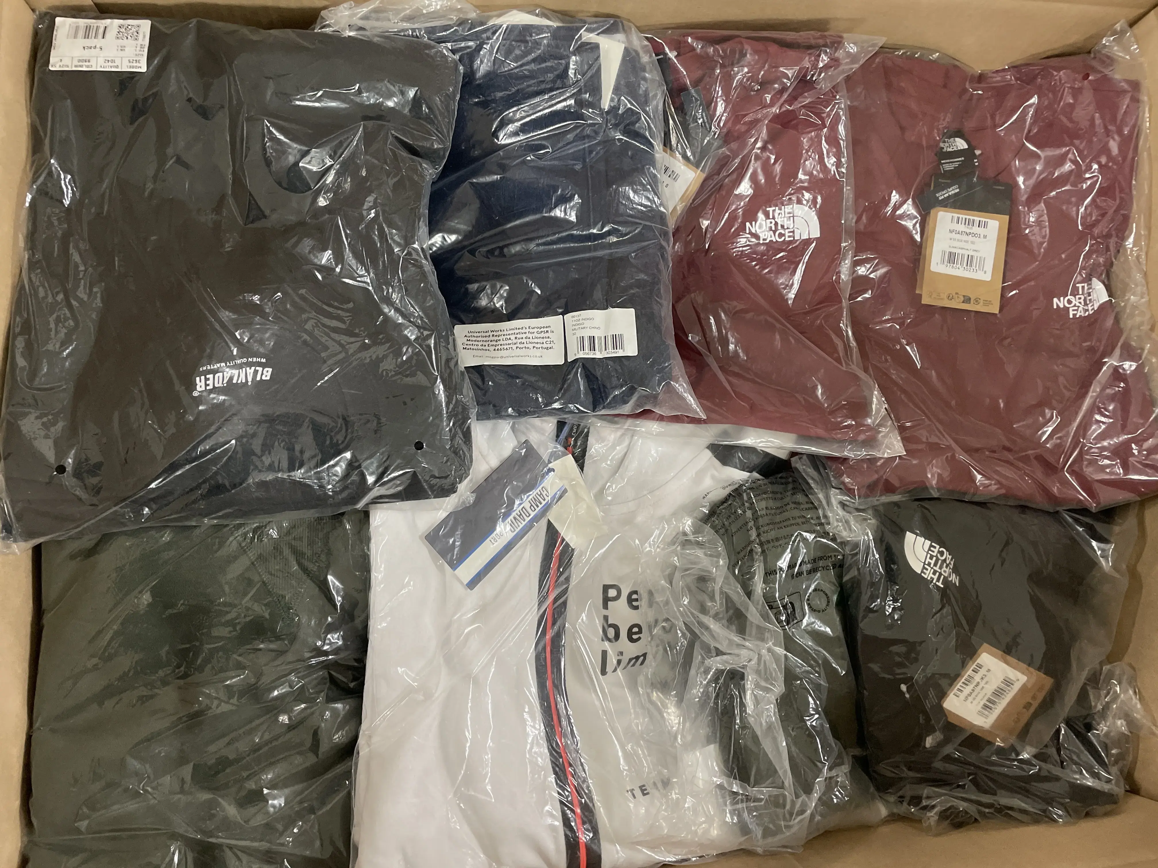 The North Face & Blaklader Clothing