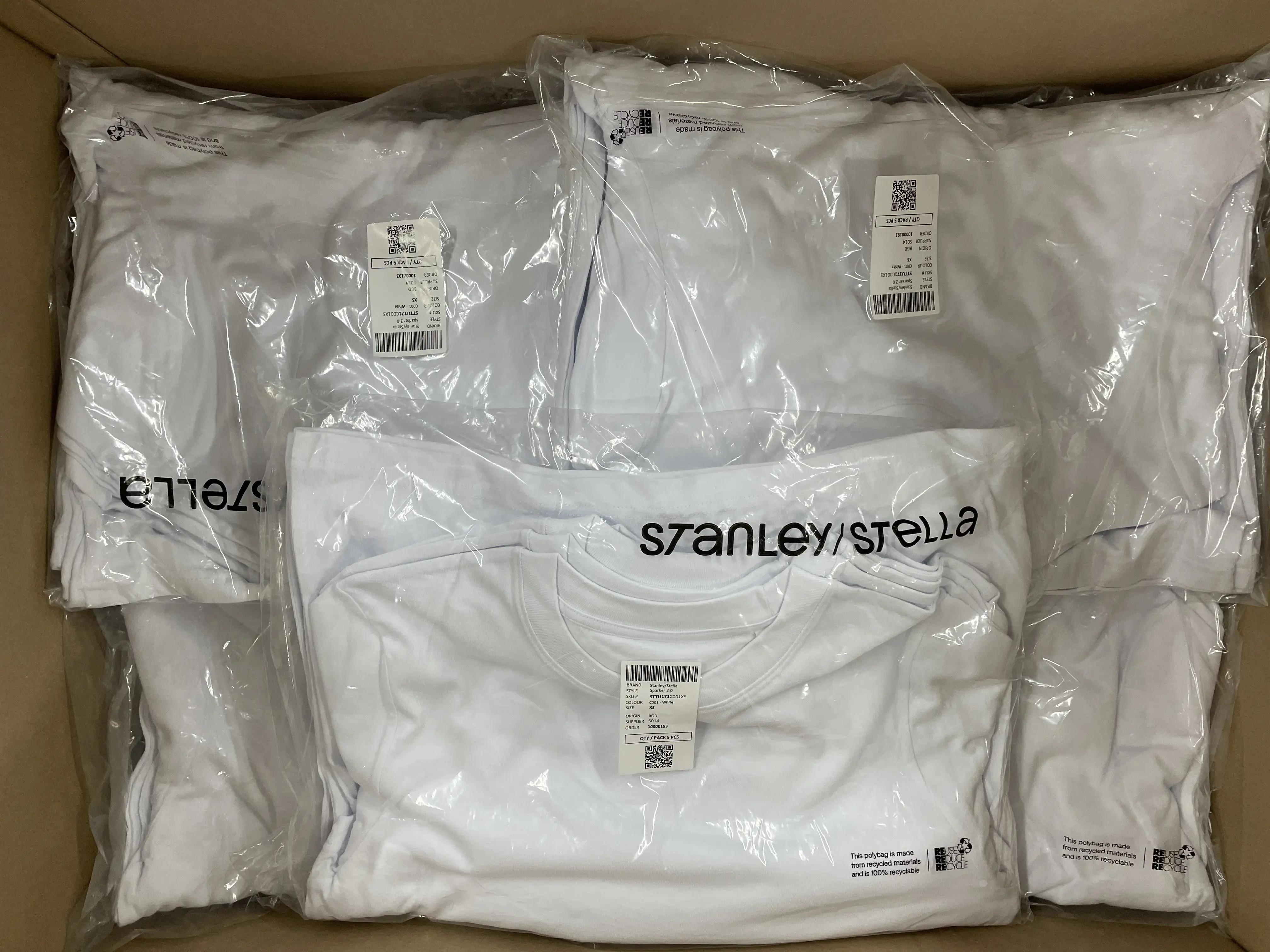 75x Stanley/Stella T-Shirts