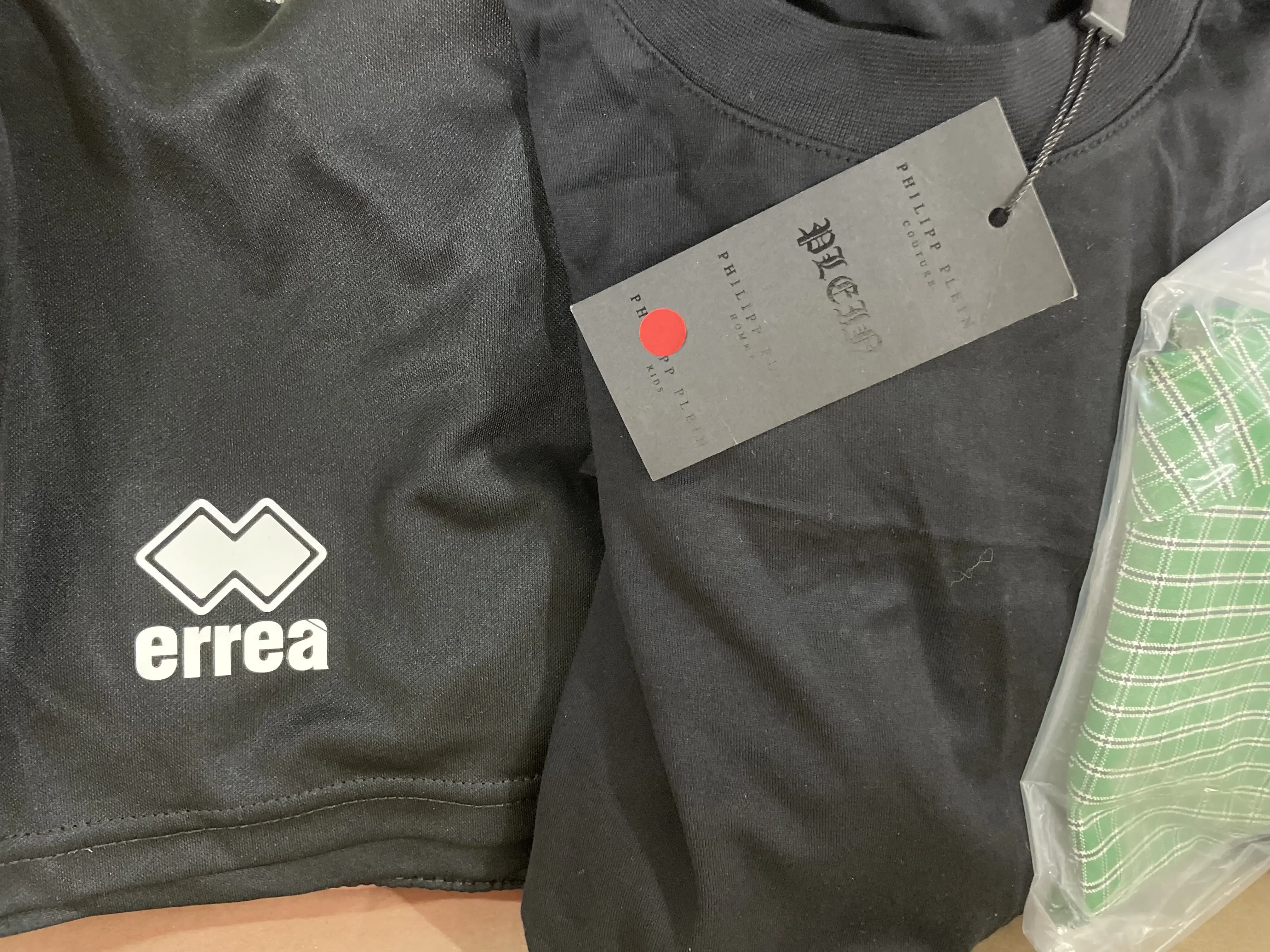 Errea Shorts & Philipp Plein Clothing