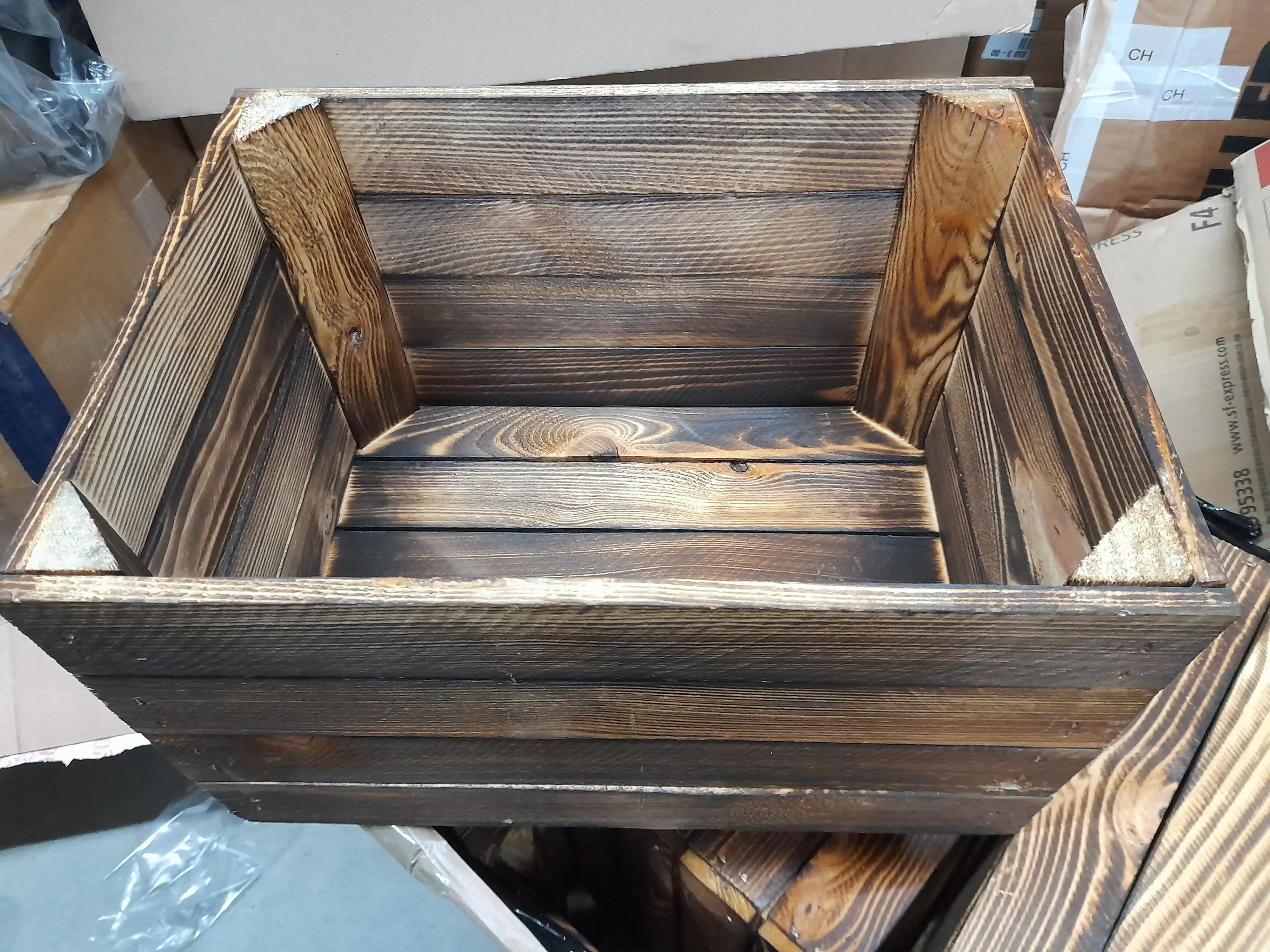 9x Wooden Crate