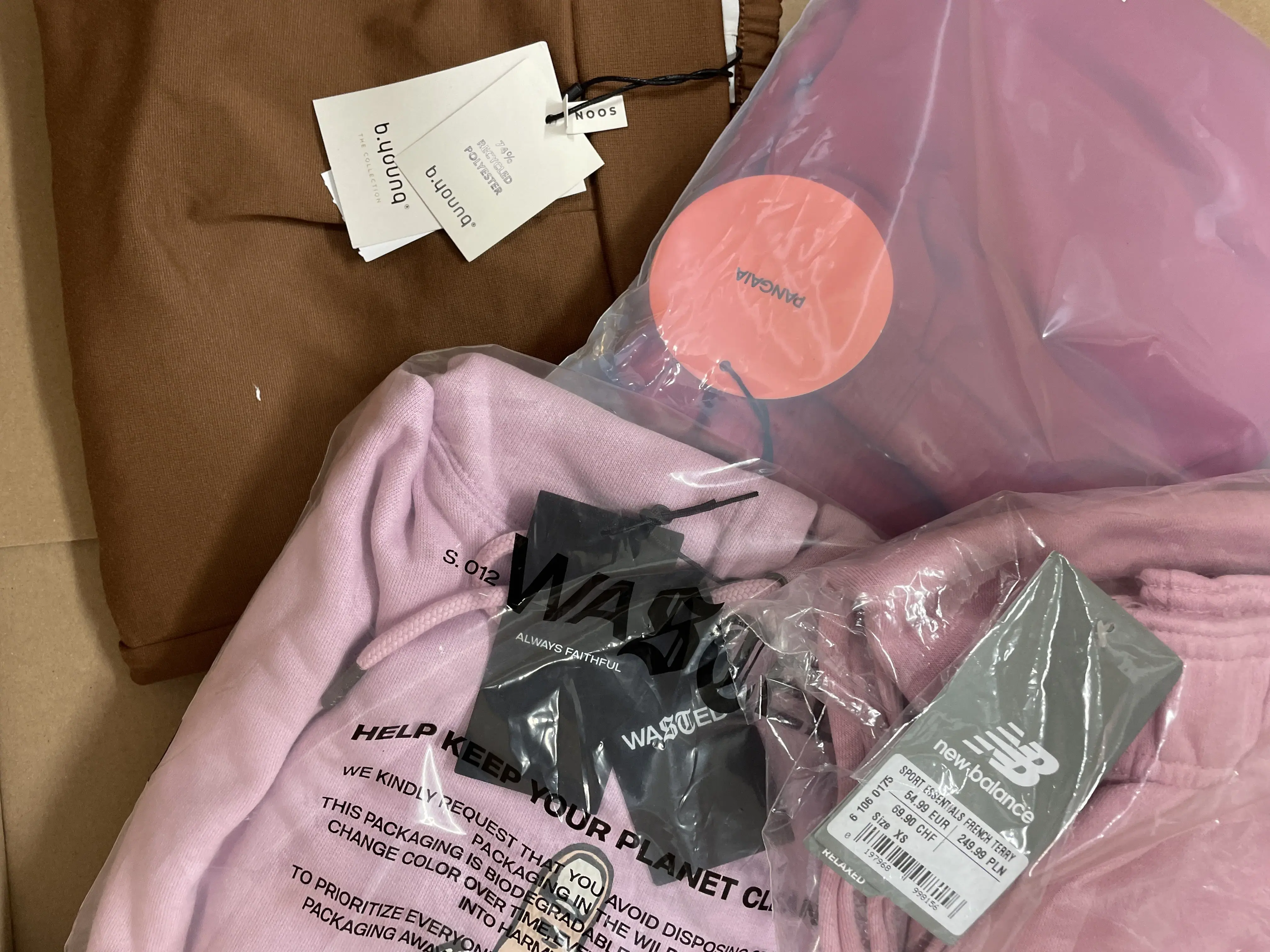 New Balance & Pangaia Clothing