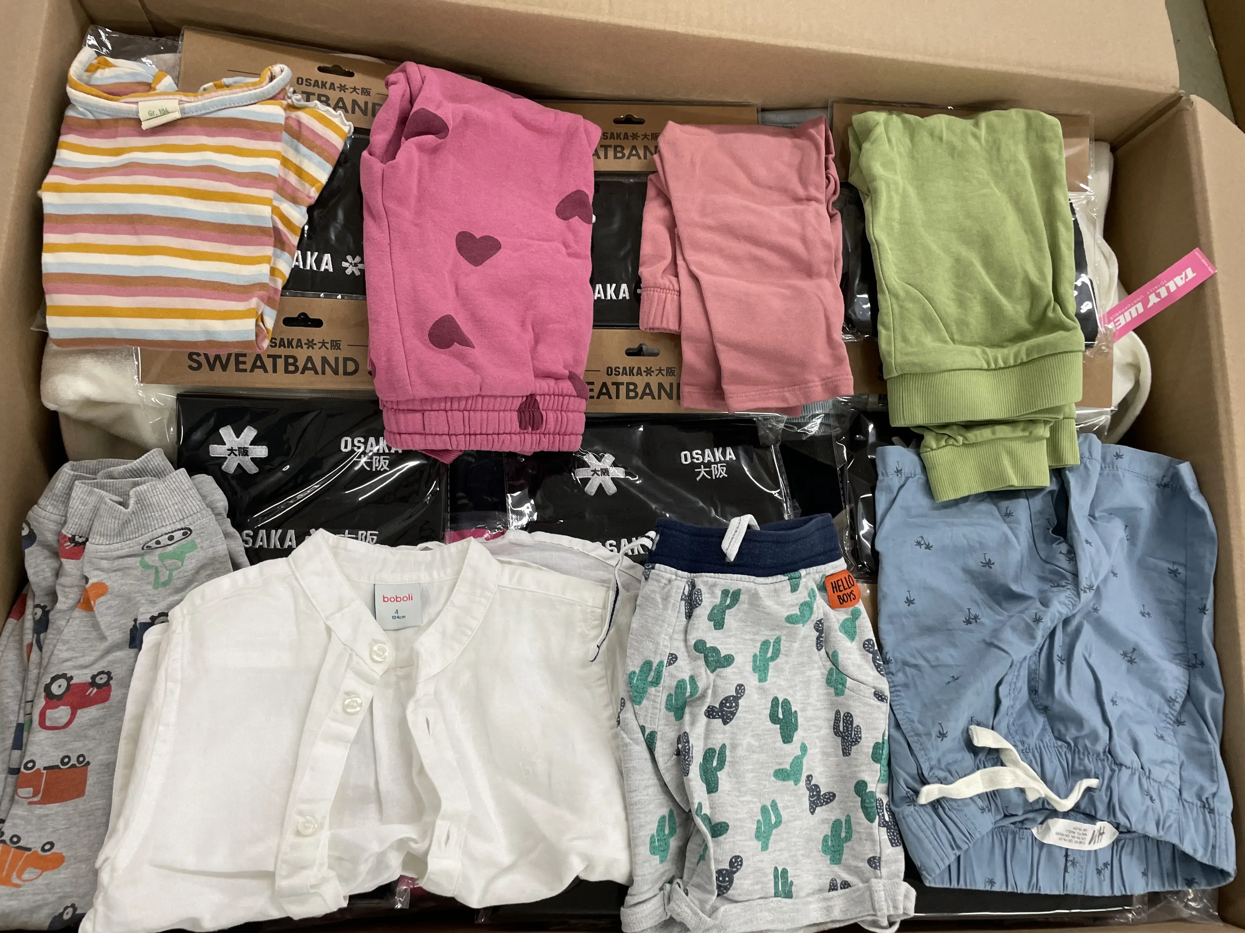 Sweatbands, Shorts, Shirts and more