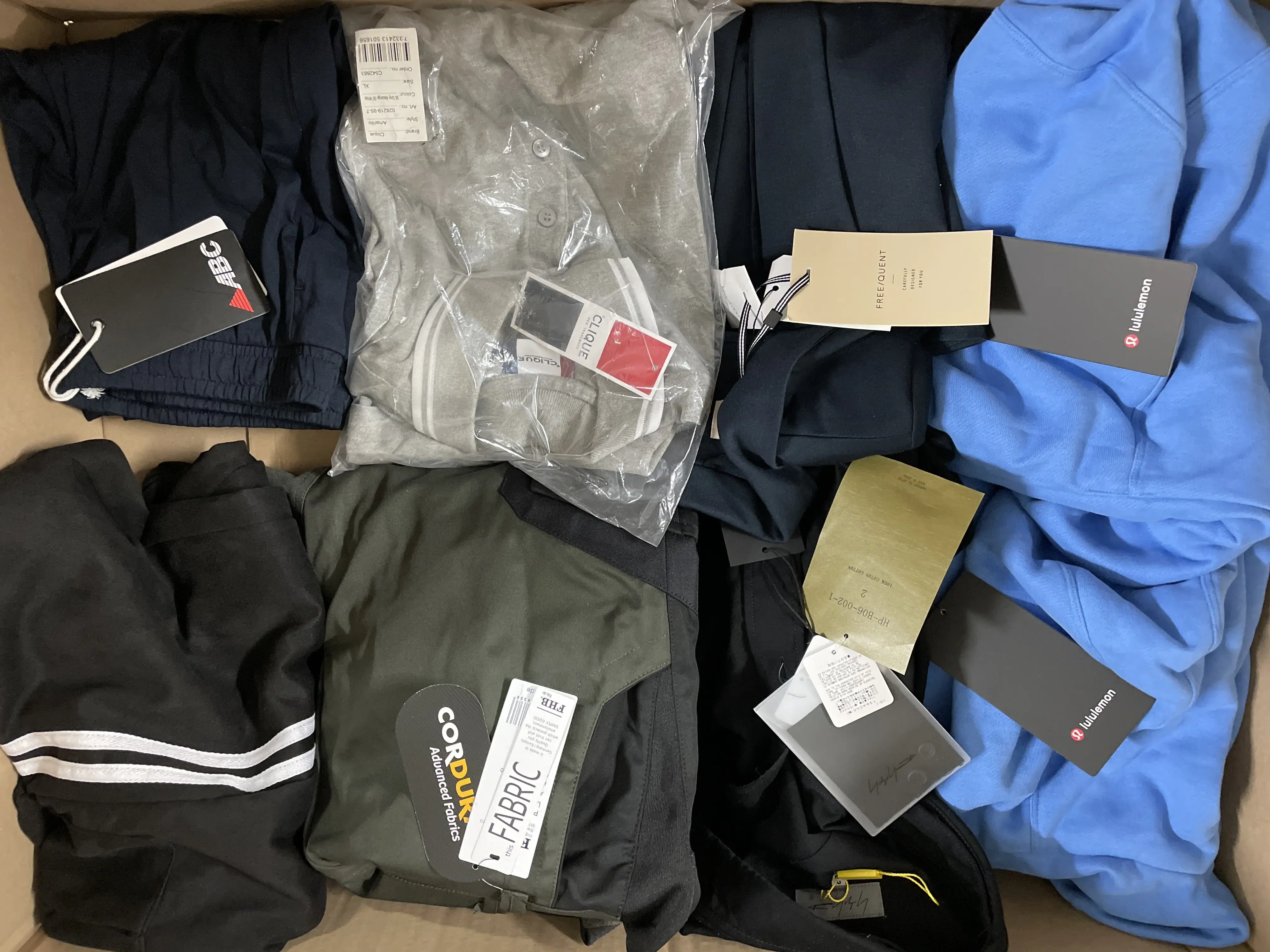 Lululemon Hoodie, Freequent Pants, Clique Shirt, Cordura Pants, Abc Pants