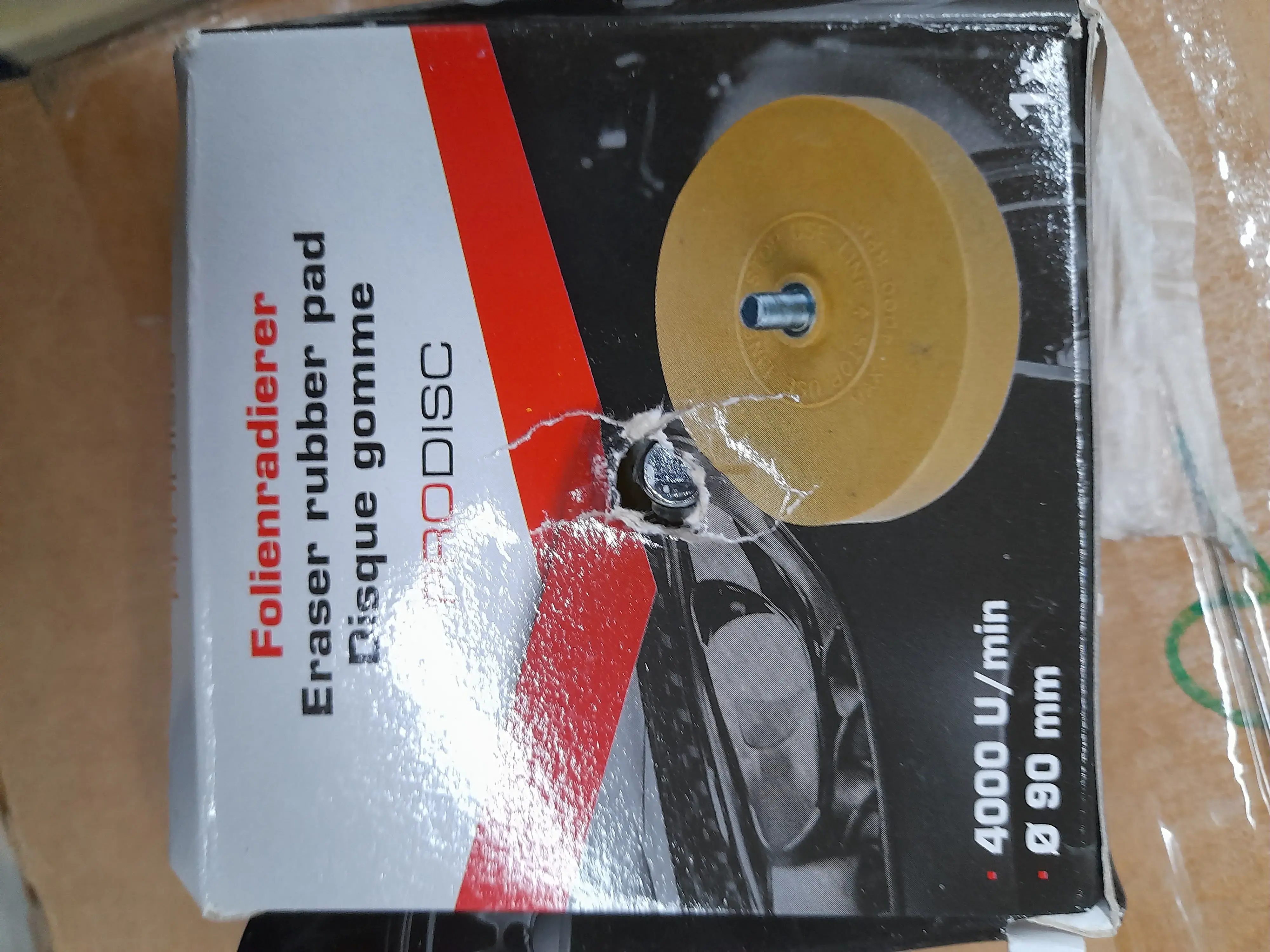 4x Folienradierer PRODISC