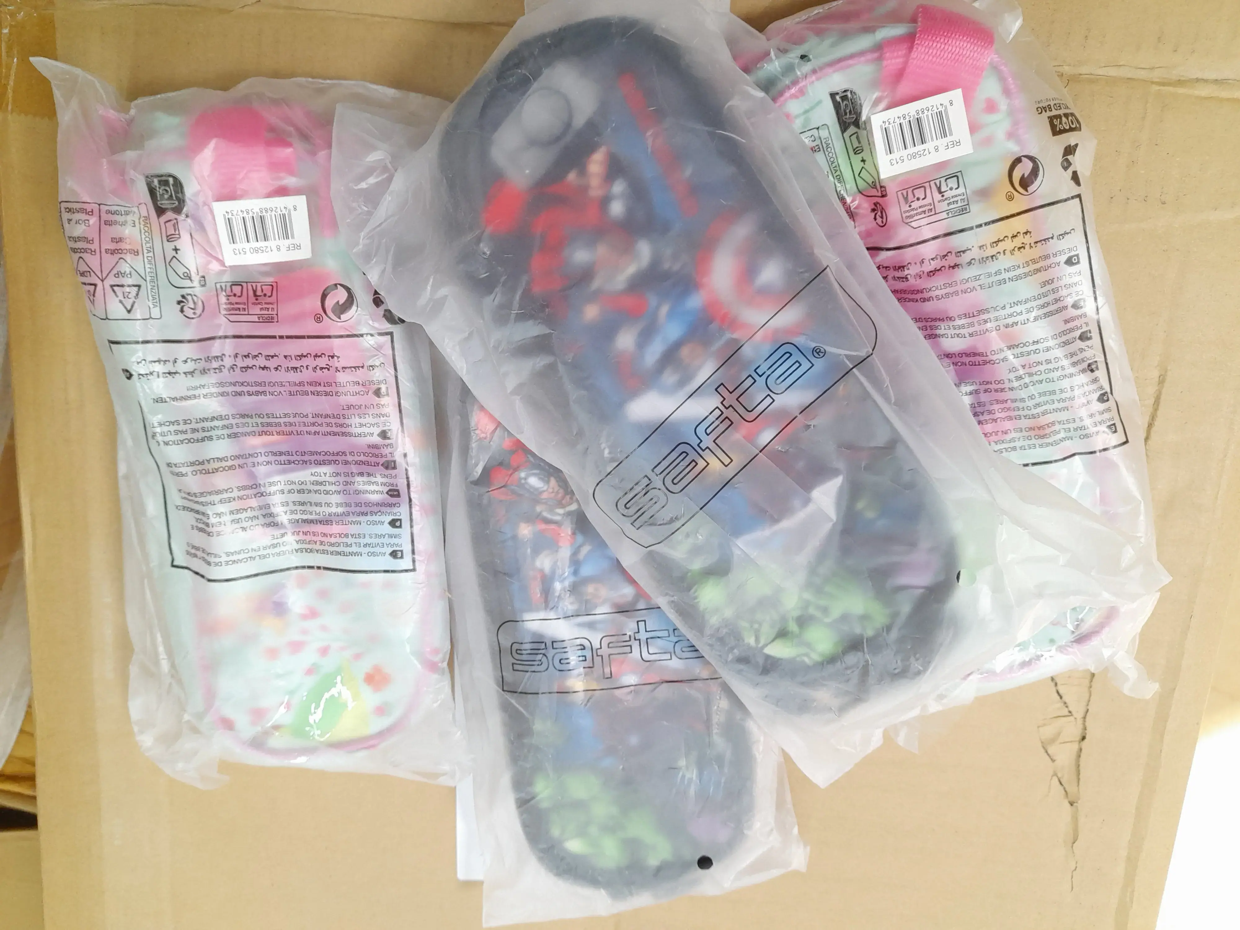 6x Safta Pencil Cases