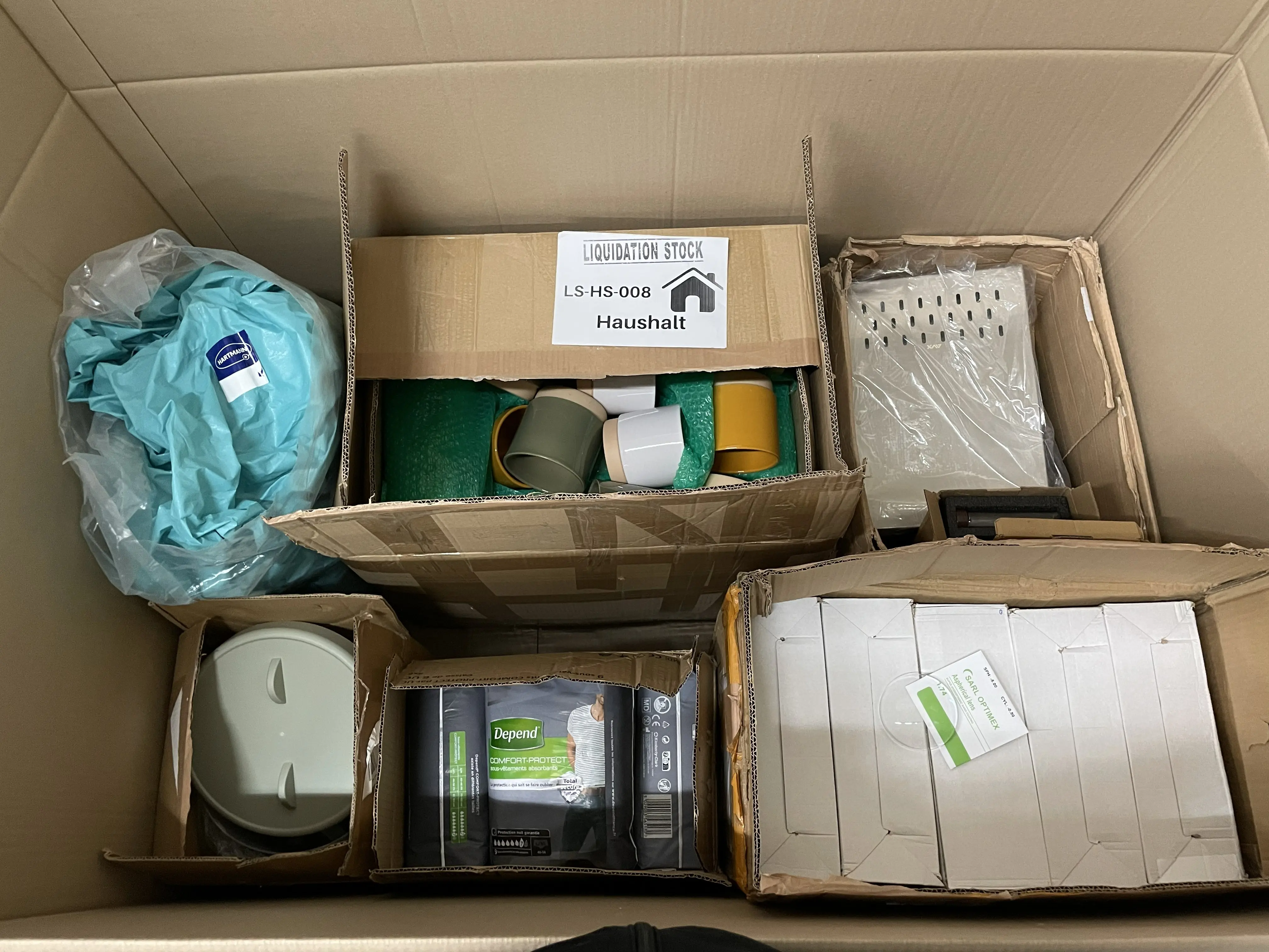 Tee Cups, Optimex Lens, under Shirts and more