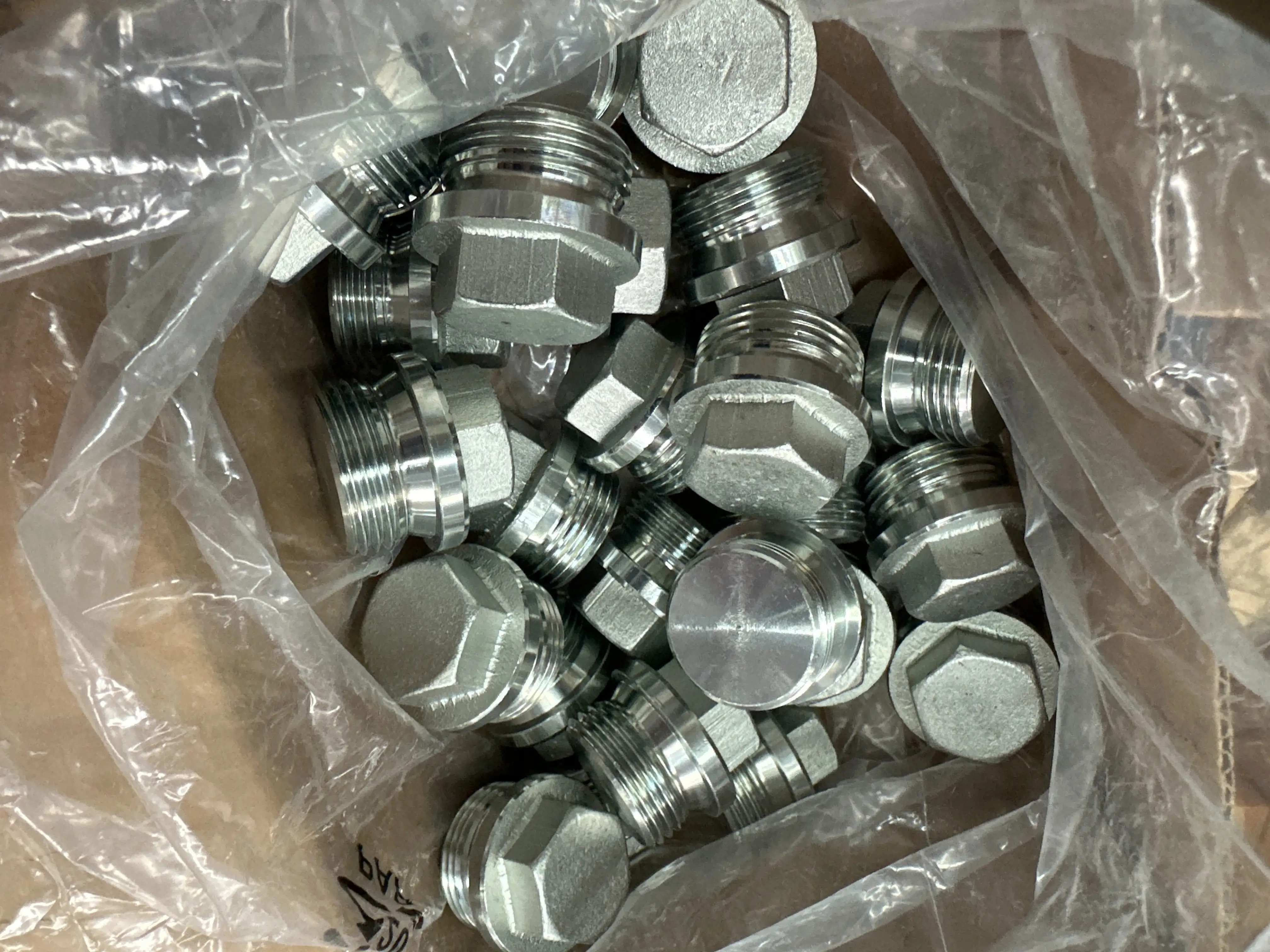 100x Sechskantstopfen