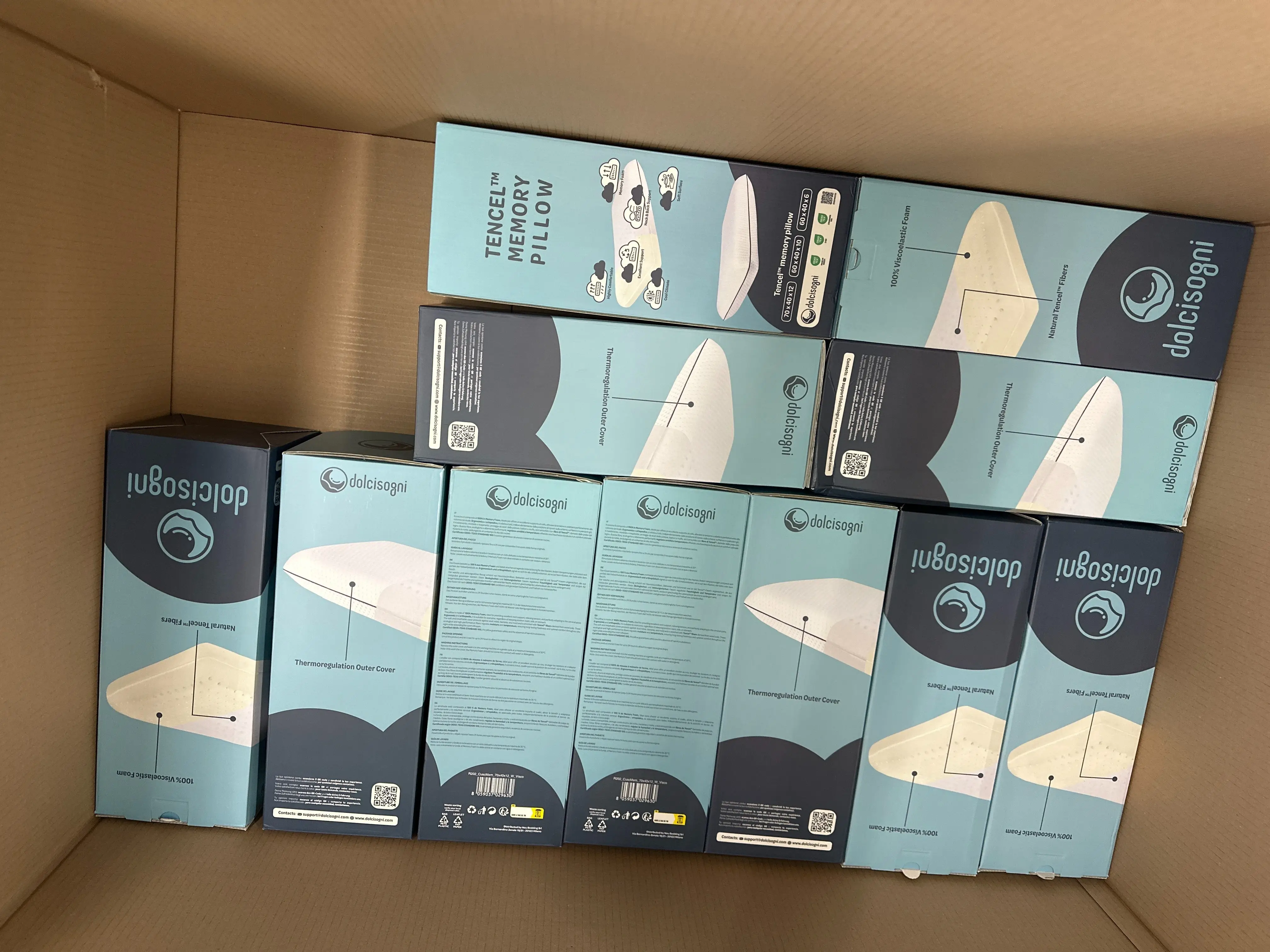 32x Dolcisogni Memory-Kissen