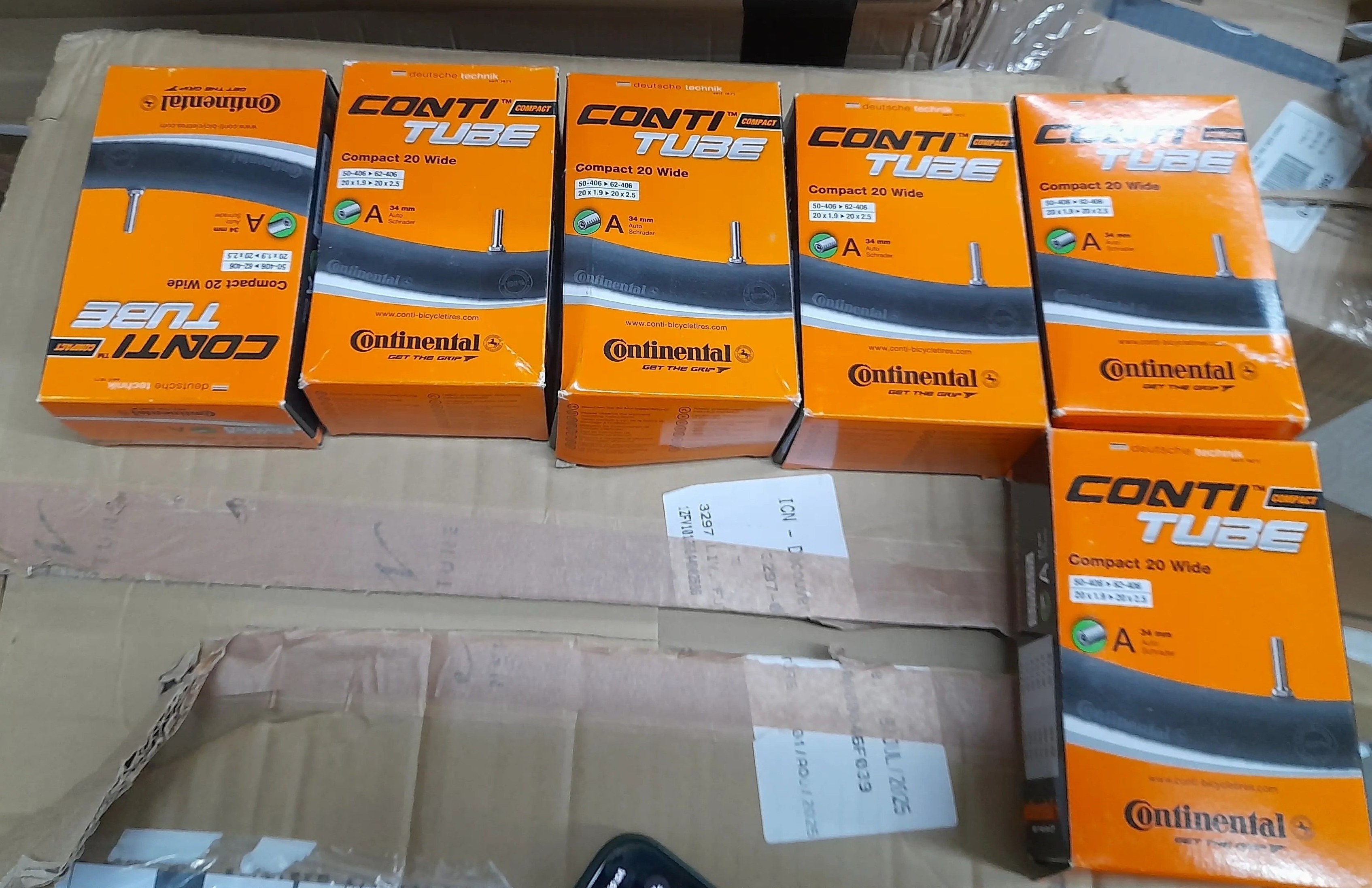 6x Continental Schlauch