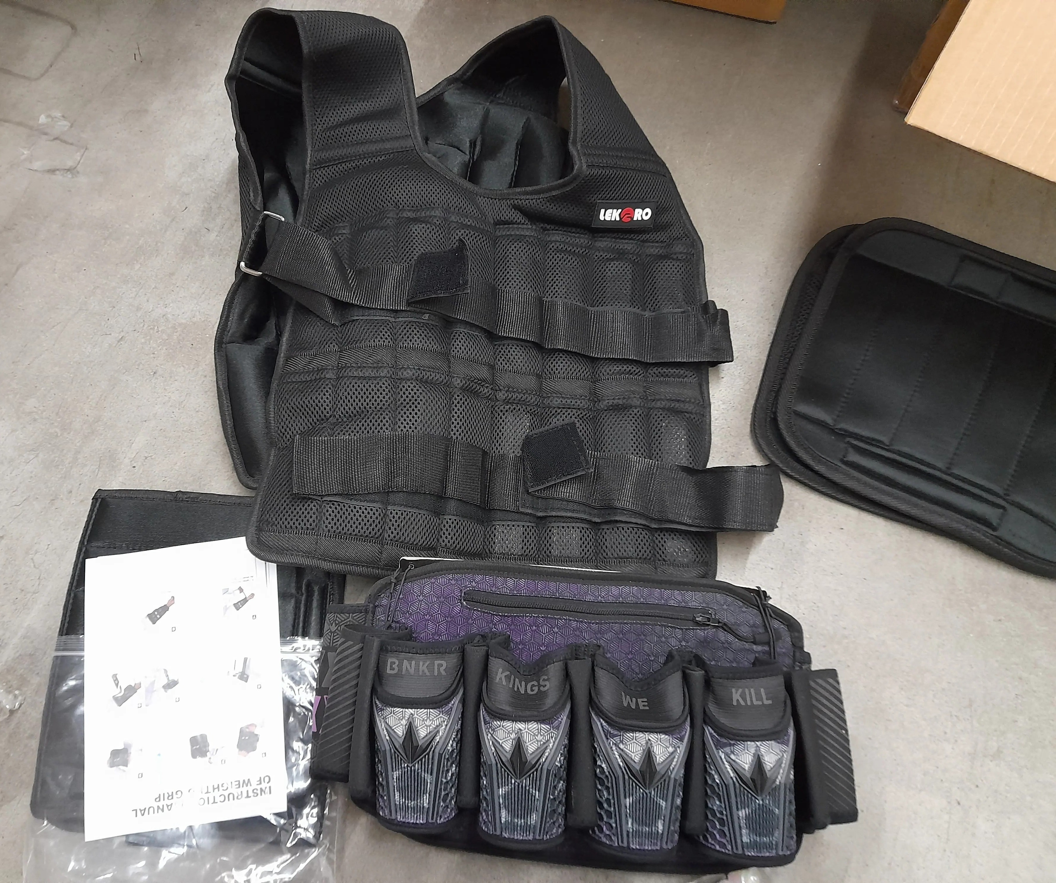 Gewichtsweste und mehr