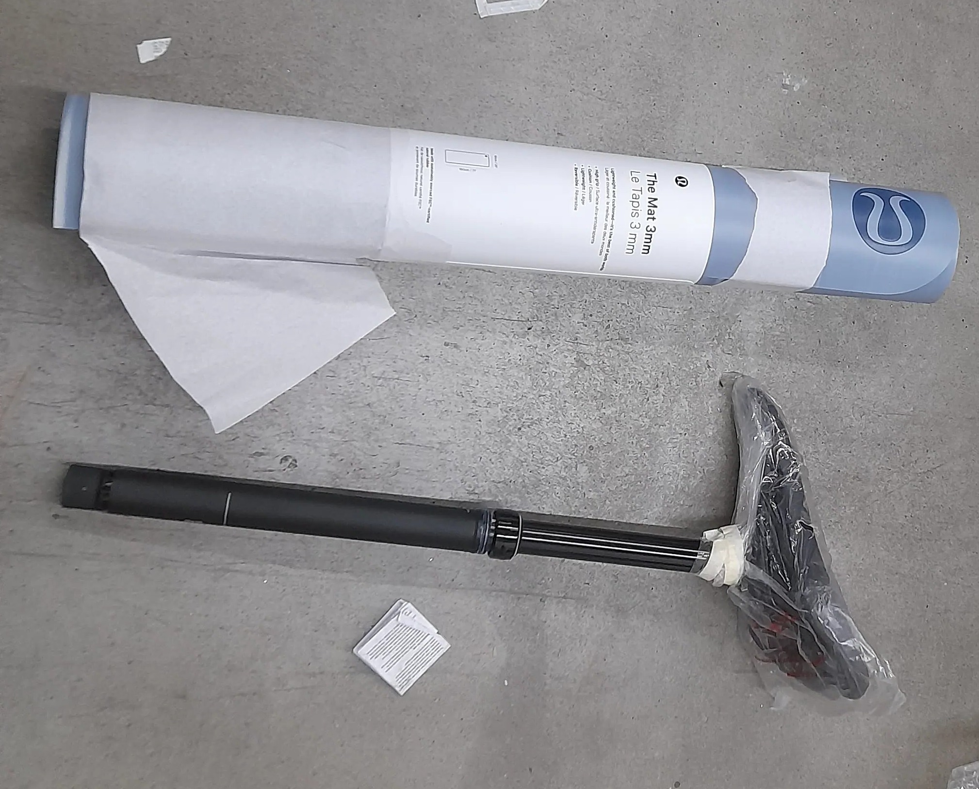 Yogamatte, Fahrradsattel