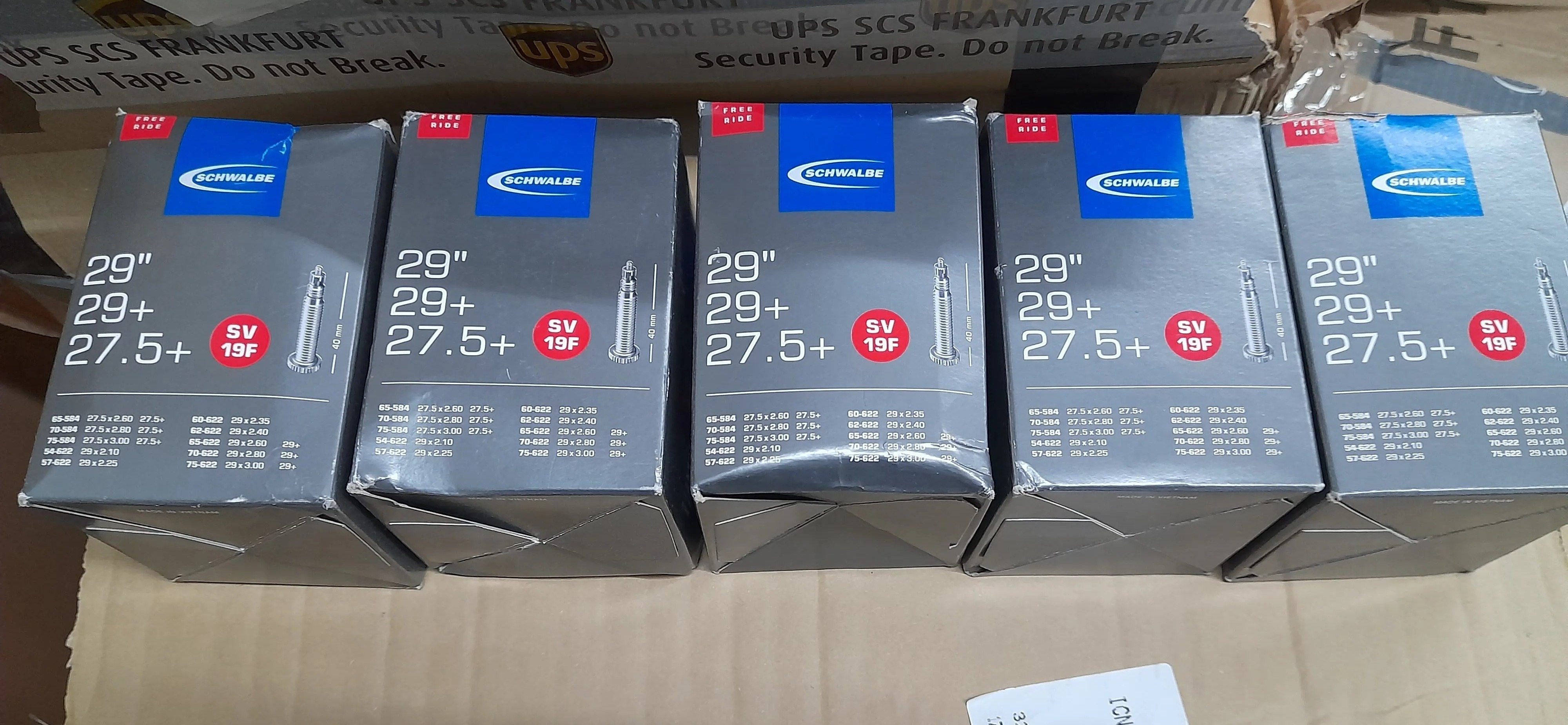 5x Schwalbe Schläuche