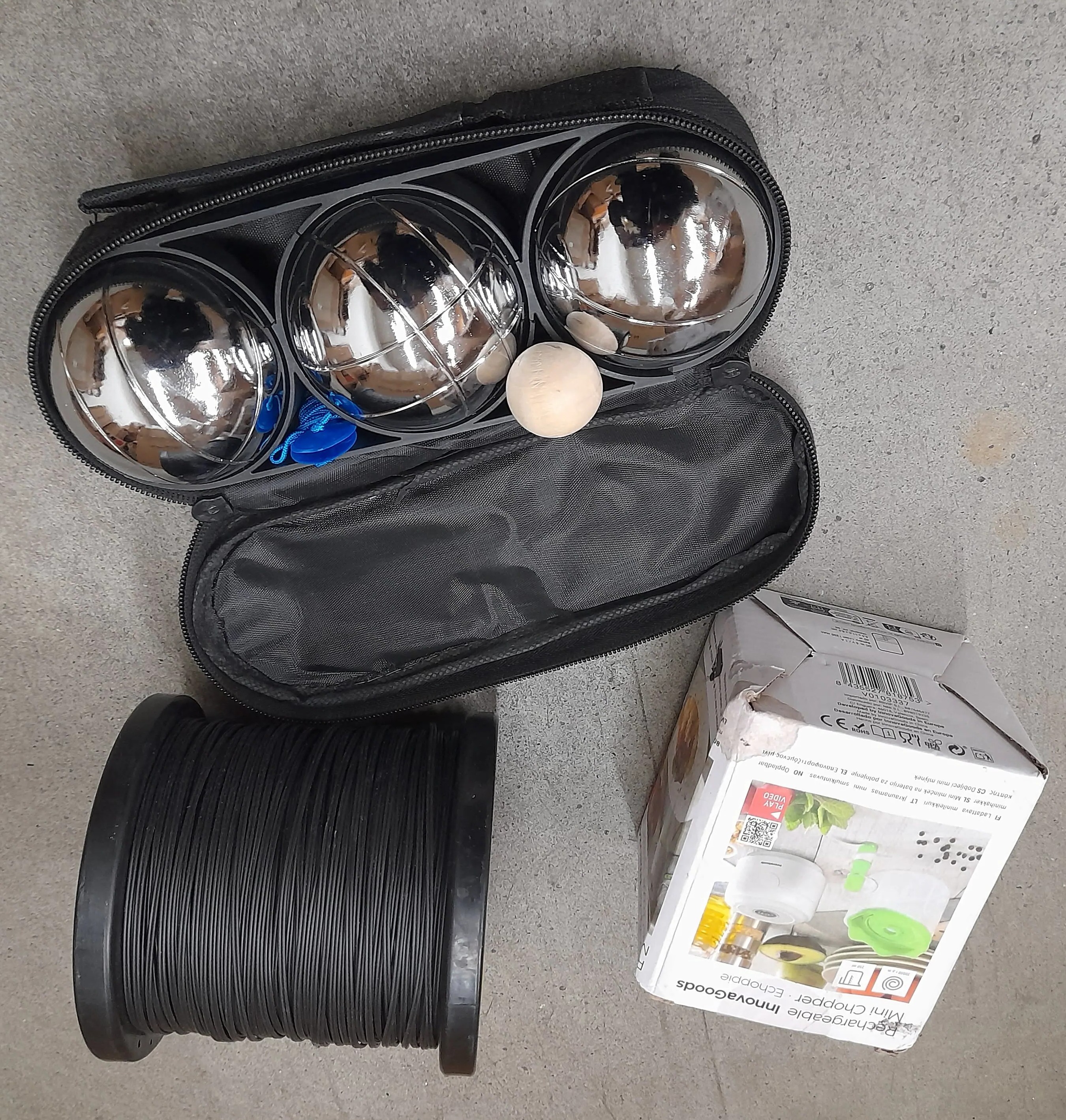 Schneidwerkzeuge, Kugeln, Drahtspule