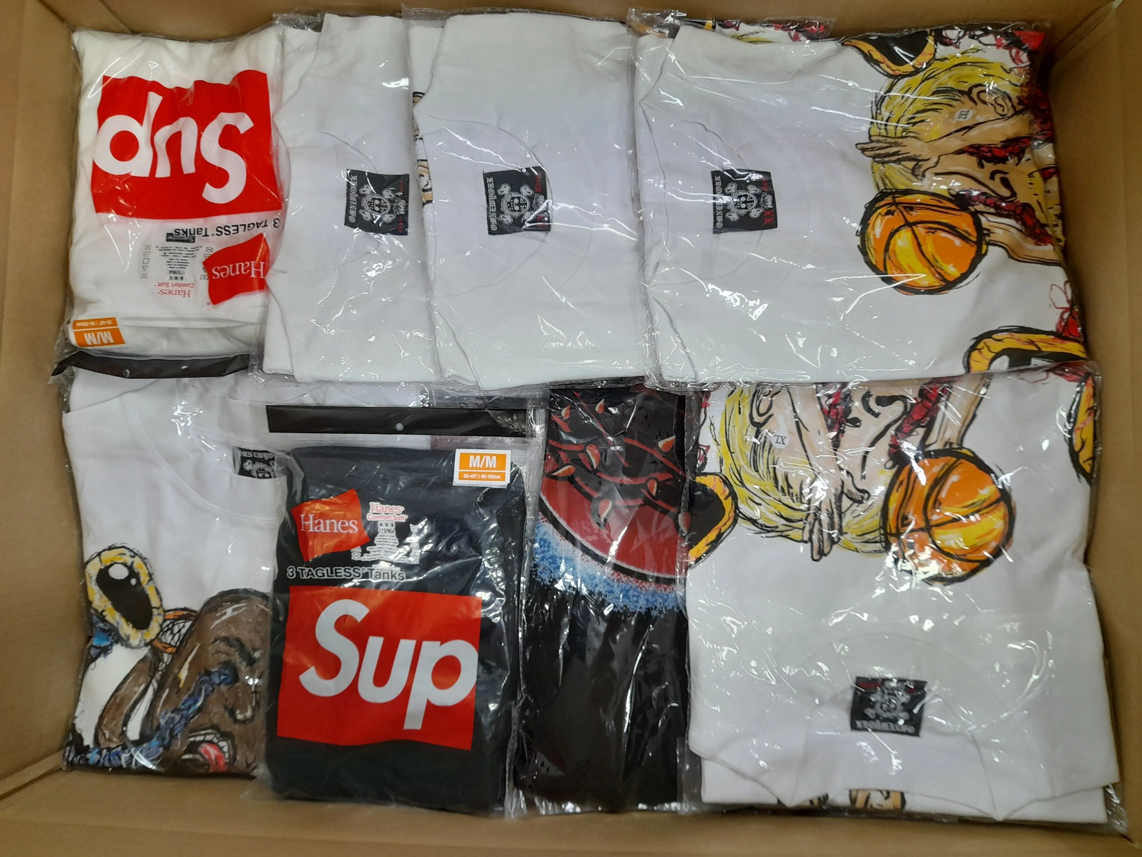 8x (Hanes T-Shirts und mehr)