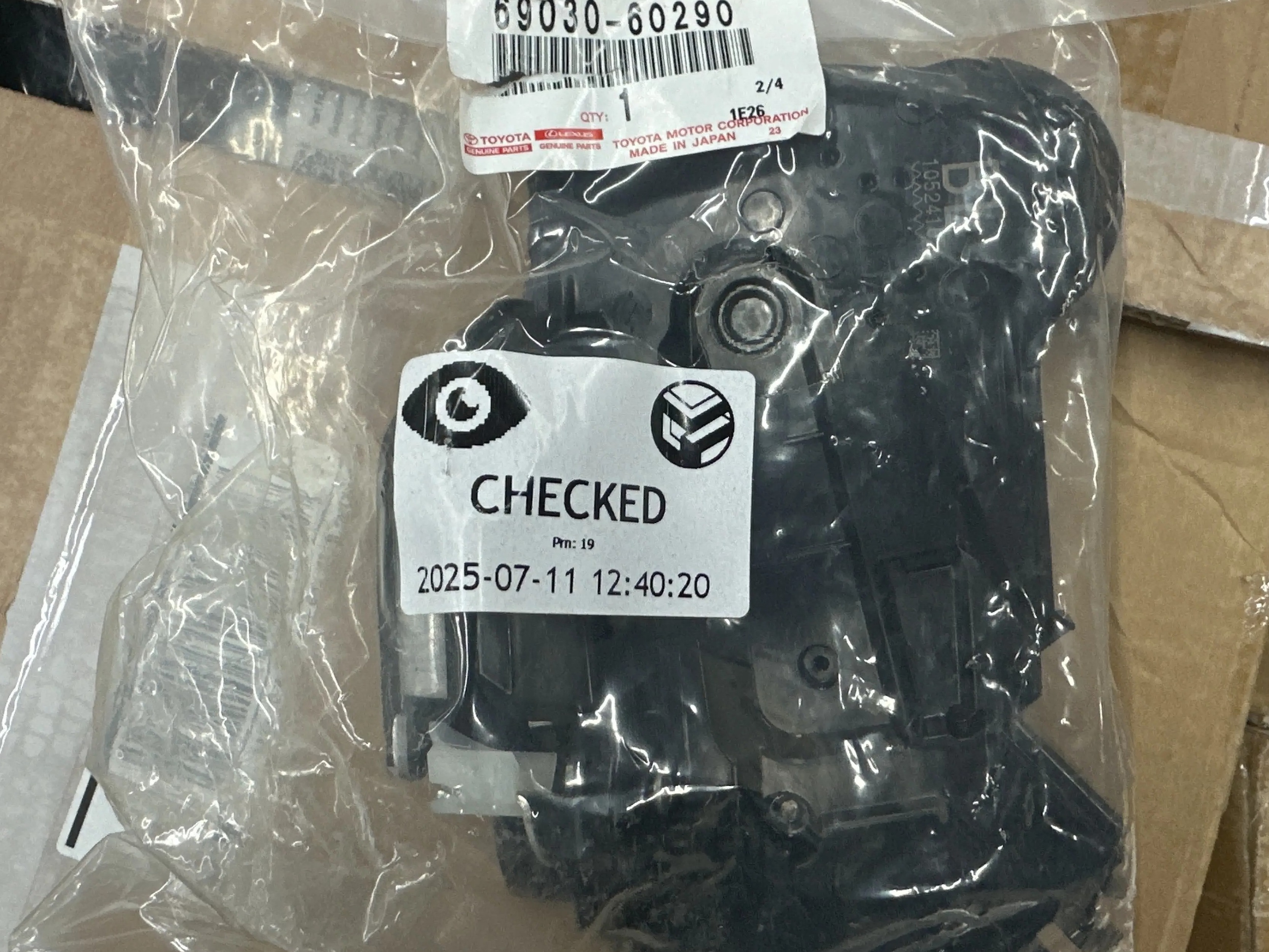 8x Toyota-Schlossbaugruppe