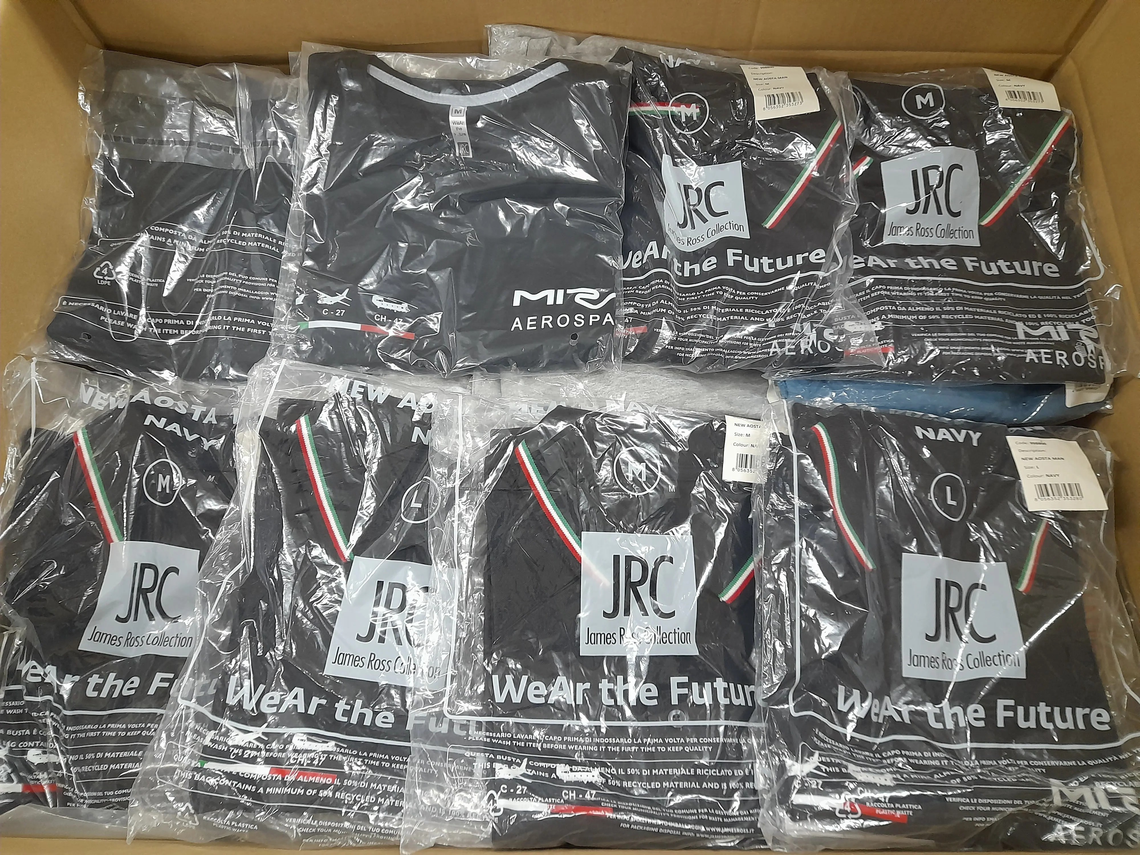 8x JRC-Shirts