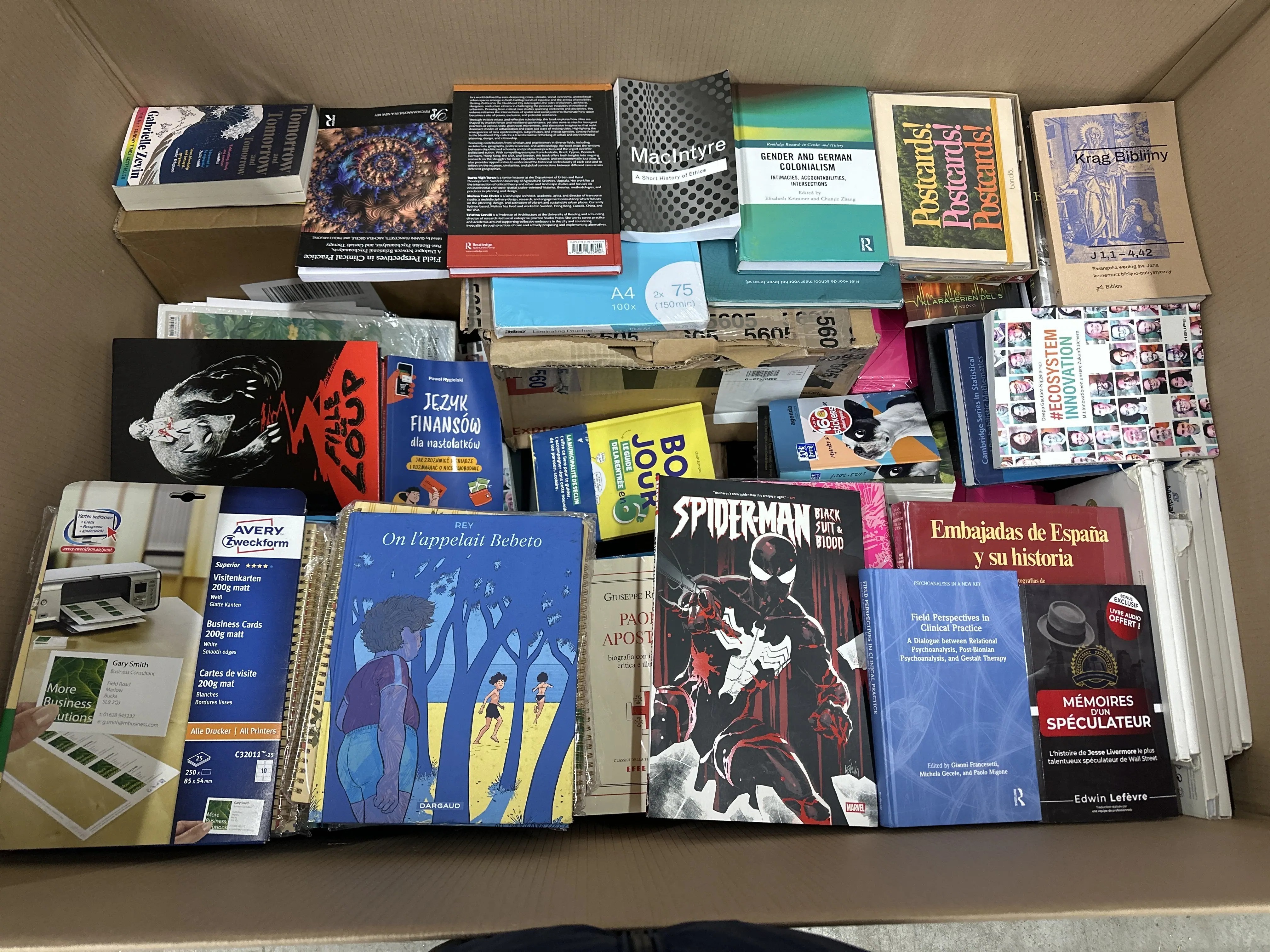 Verschiedene Bücher