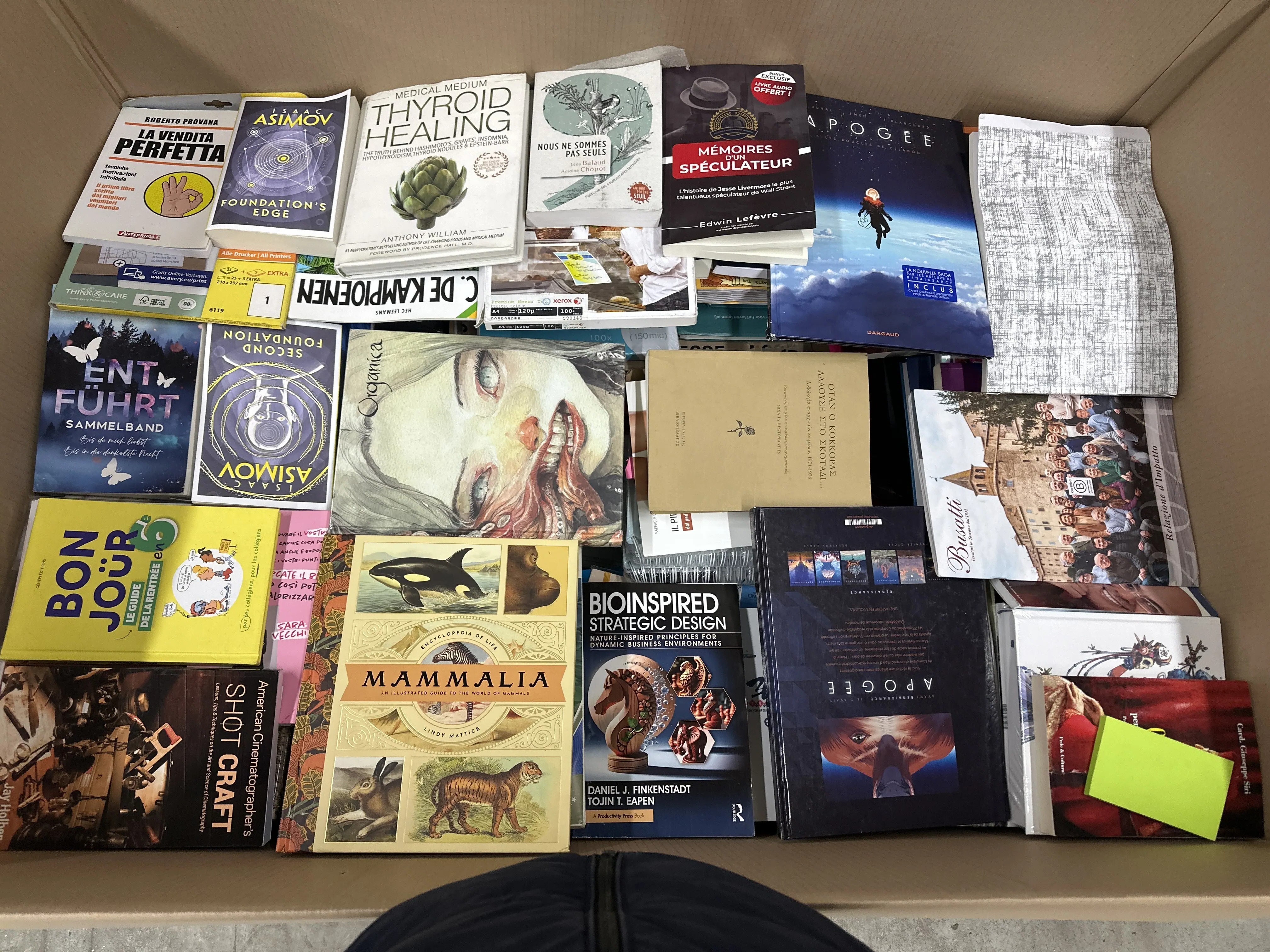 Verschiedene Bücher