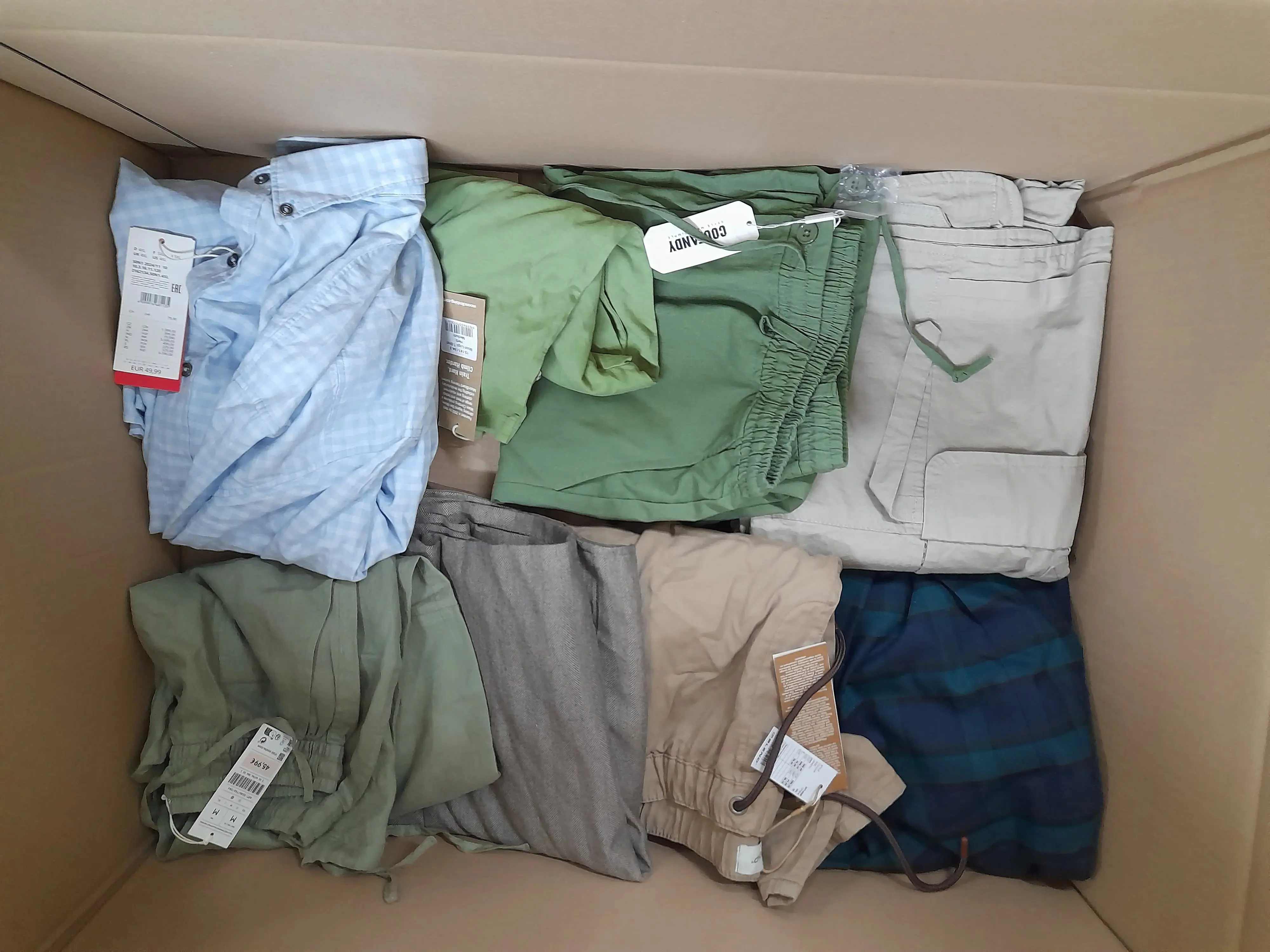 8x (Shirts, Trousers and more)