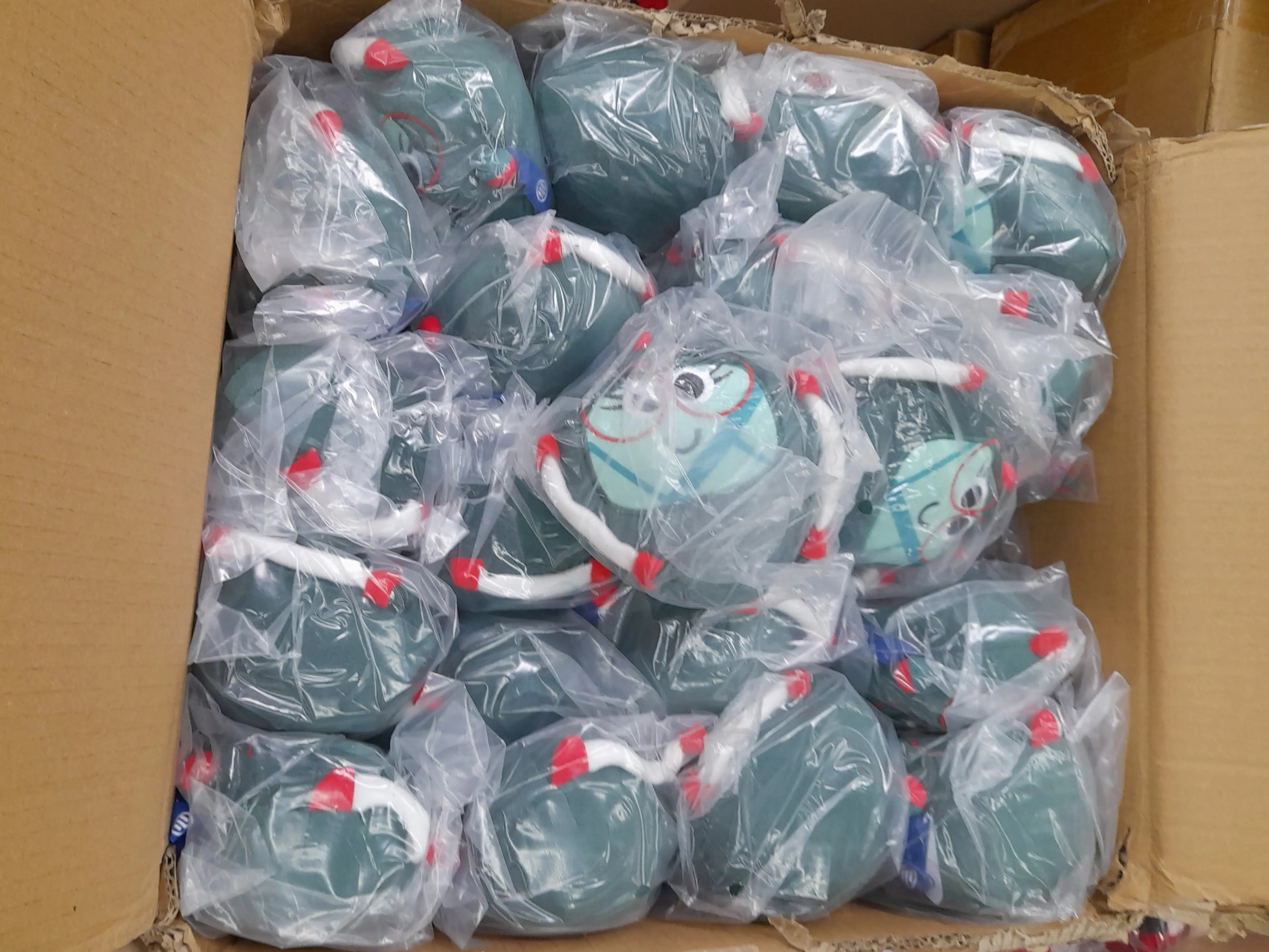 Über 100 Plüschtiere