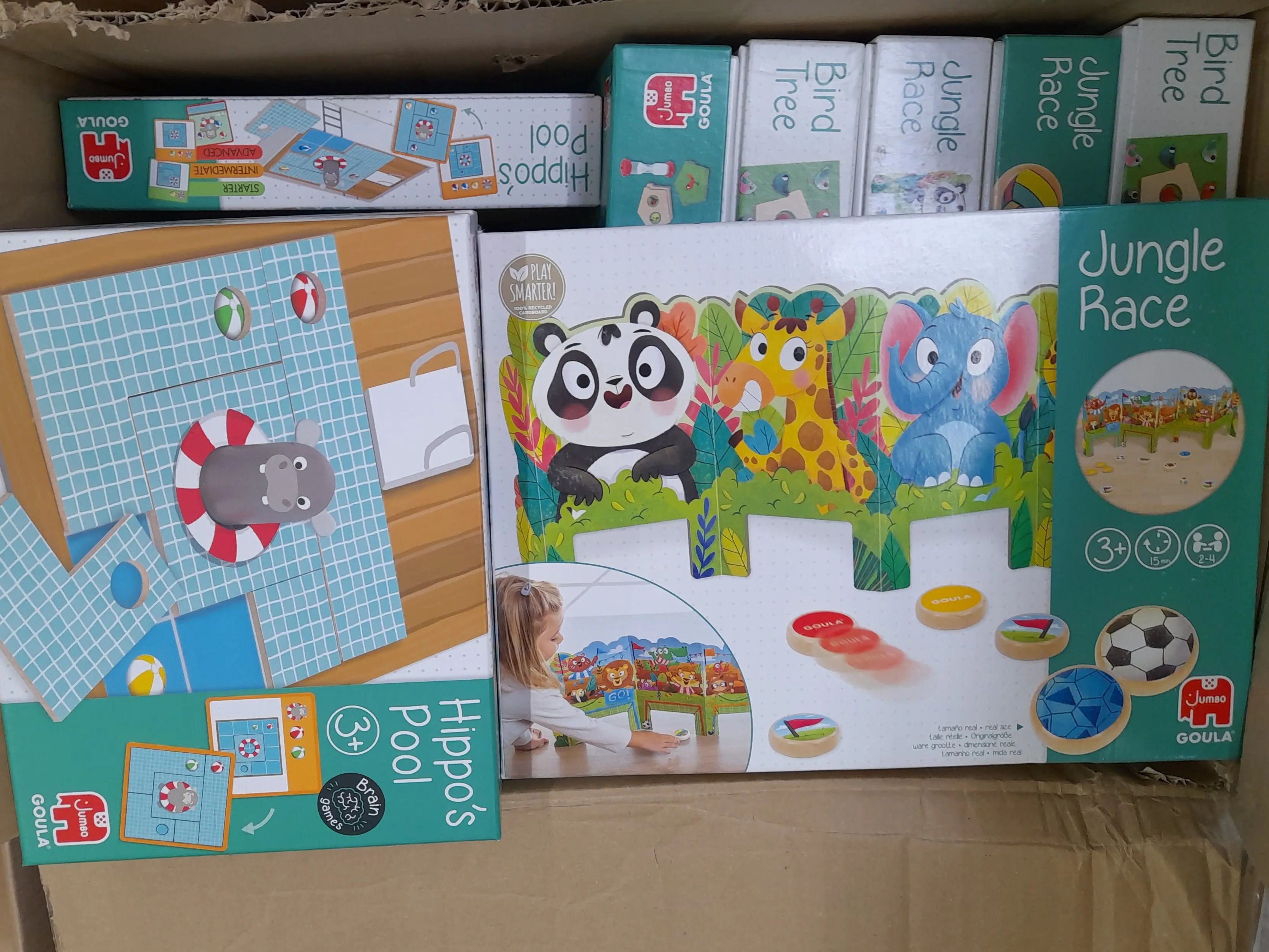 12x Goula Jungle Race Hippo