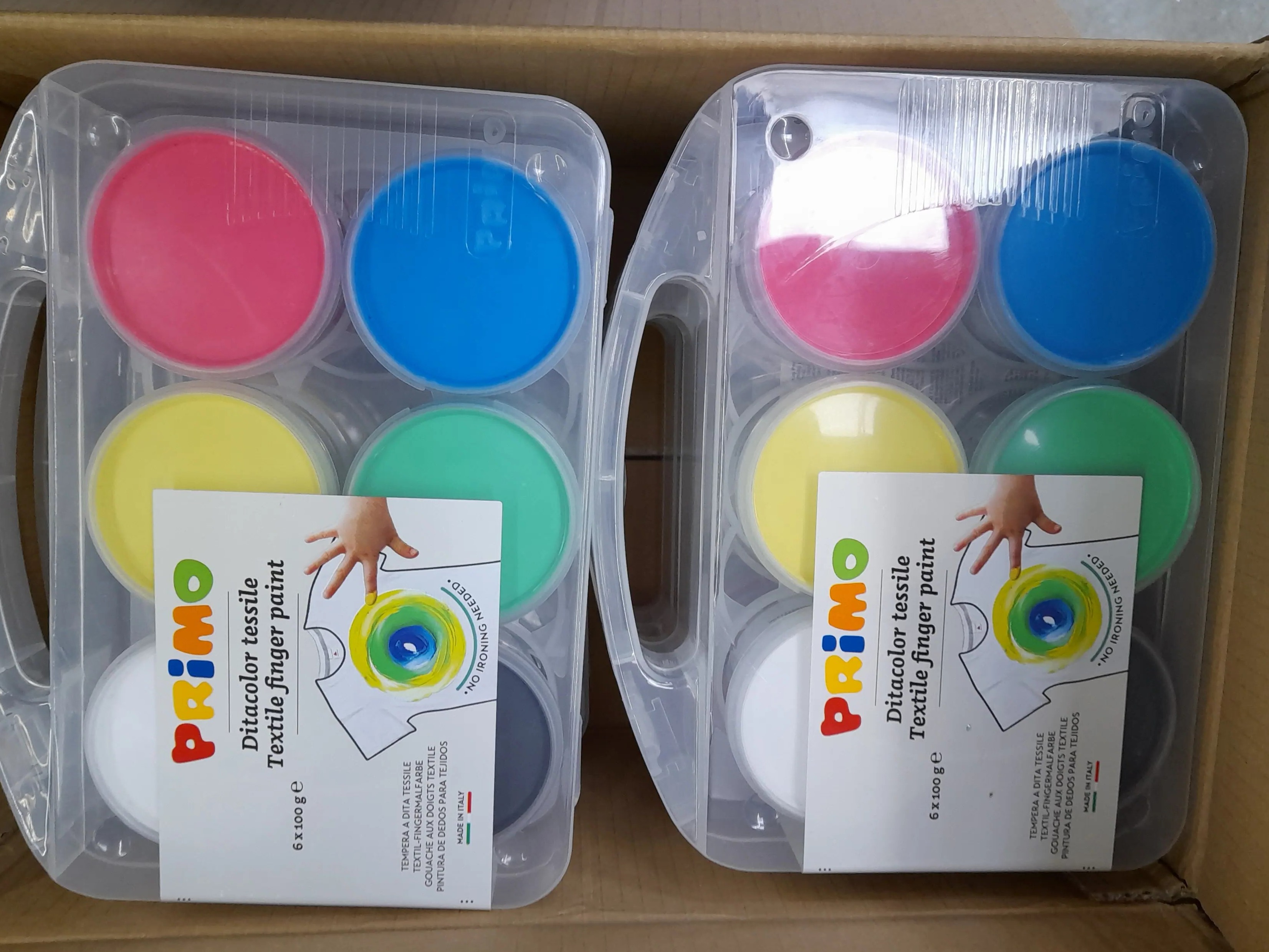 6x Primo Finger Paint