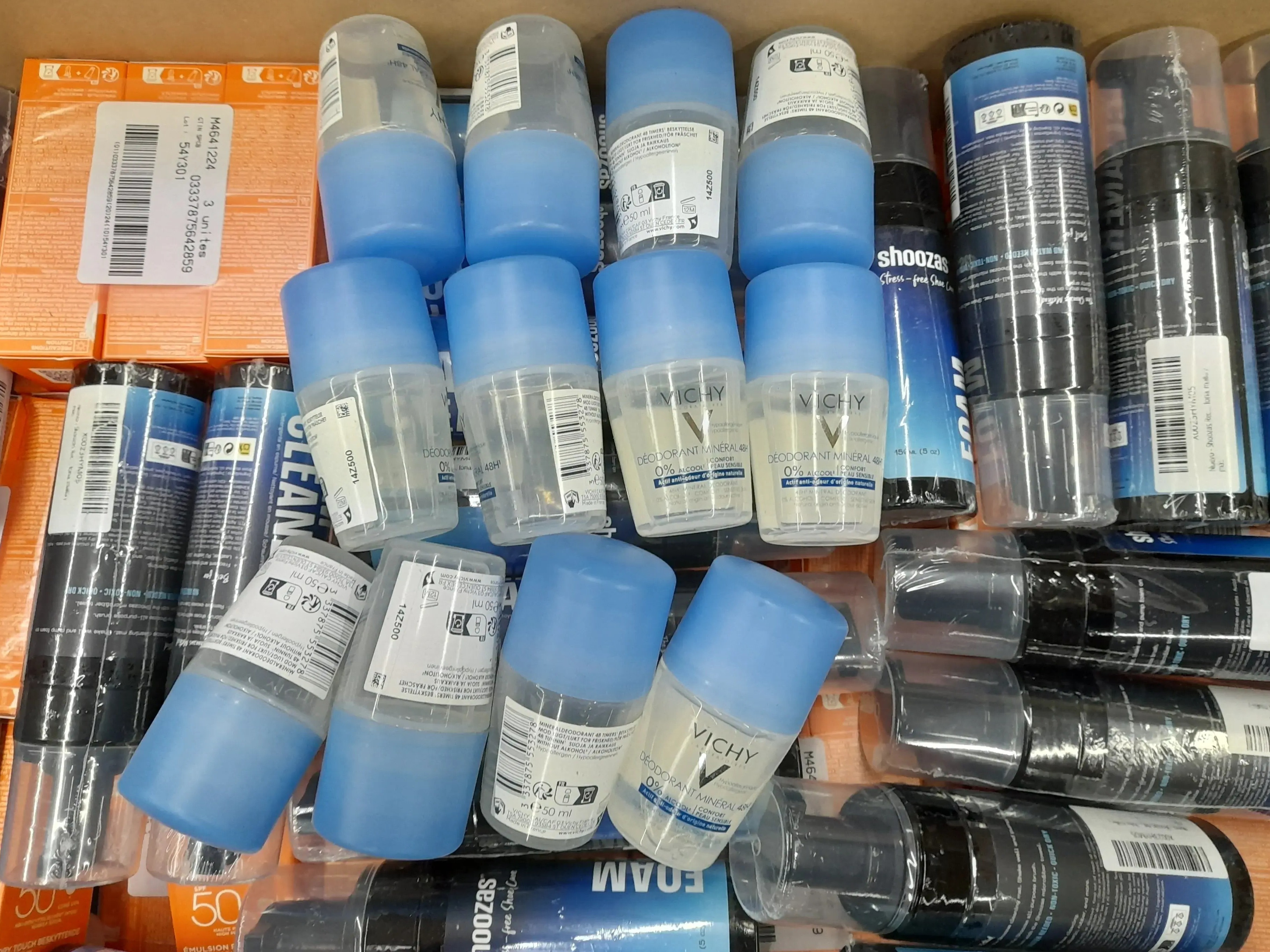 Vichy Deodorants, Shoozas Schaumreiniger