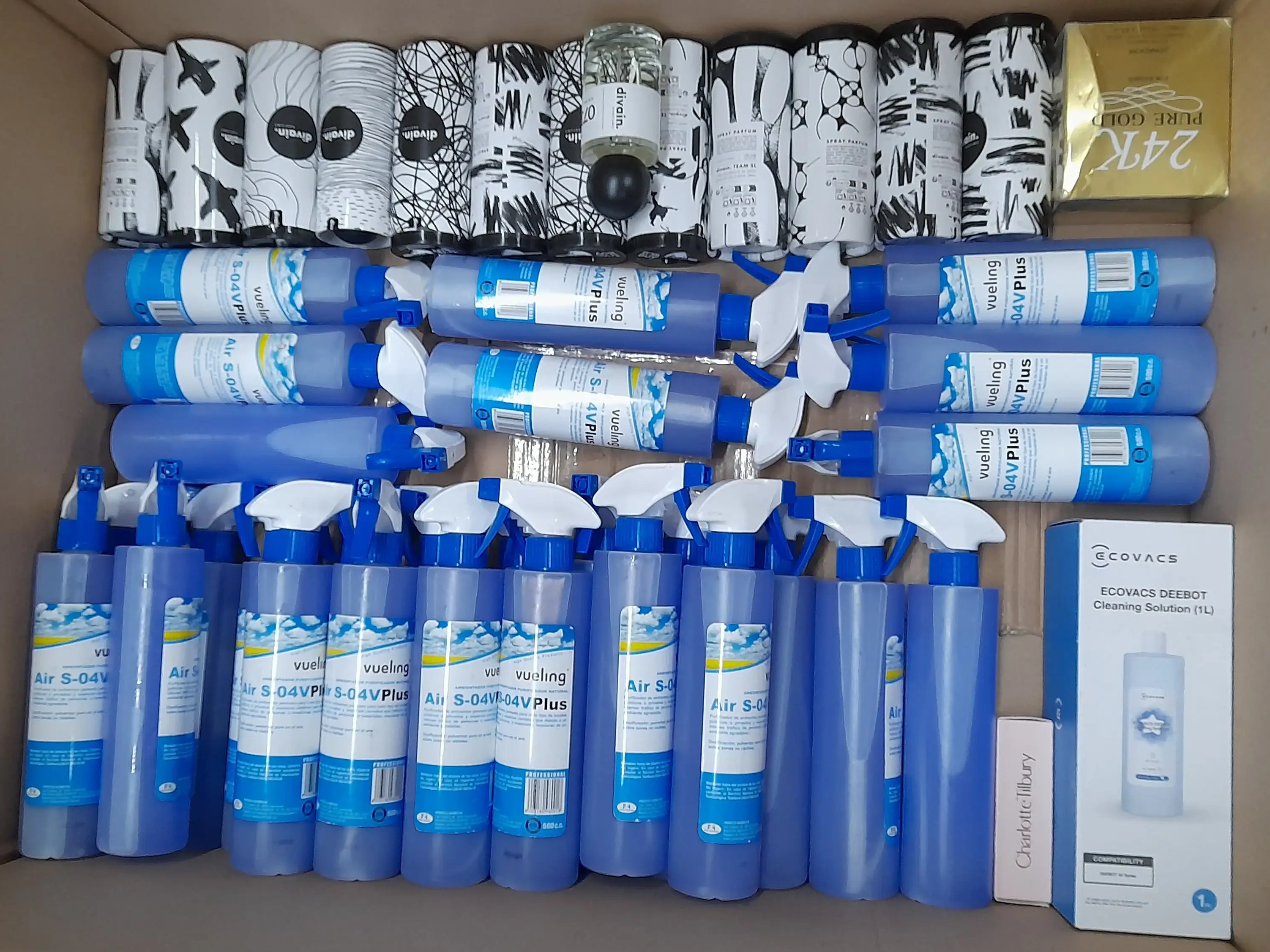 Vuelinq Cleaning Sprays, Ecovacs Cleaning Solution, Charlotte Tilbury, 24K Gold Soap and more