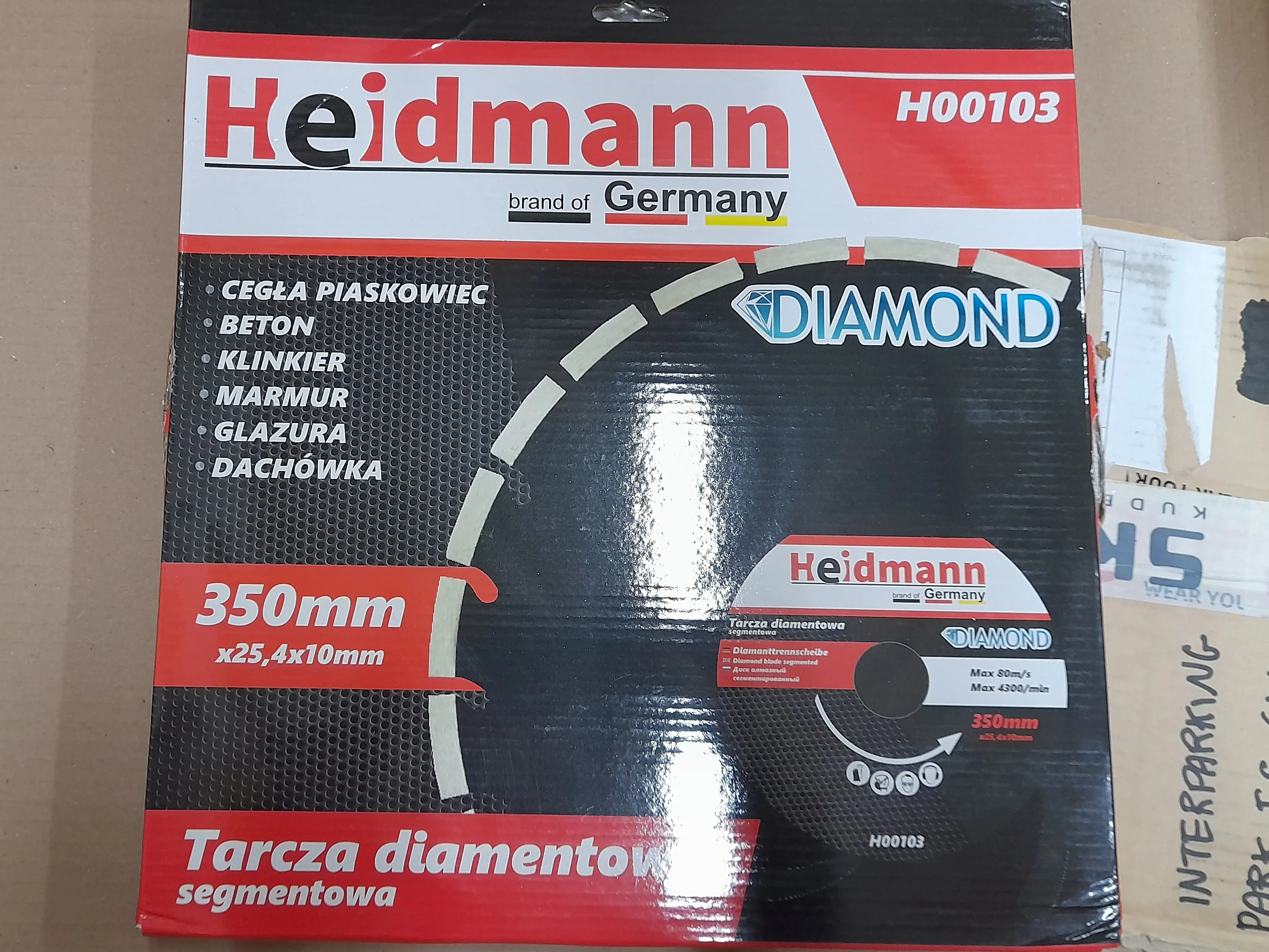 5x Heidmann Diamond Blade