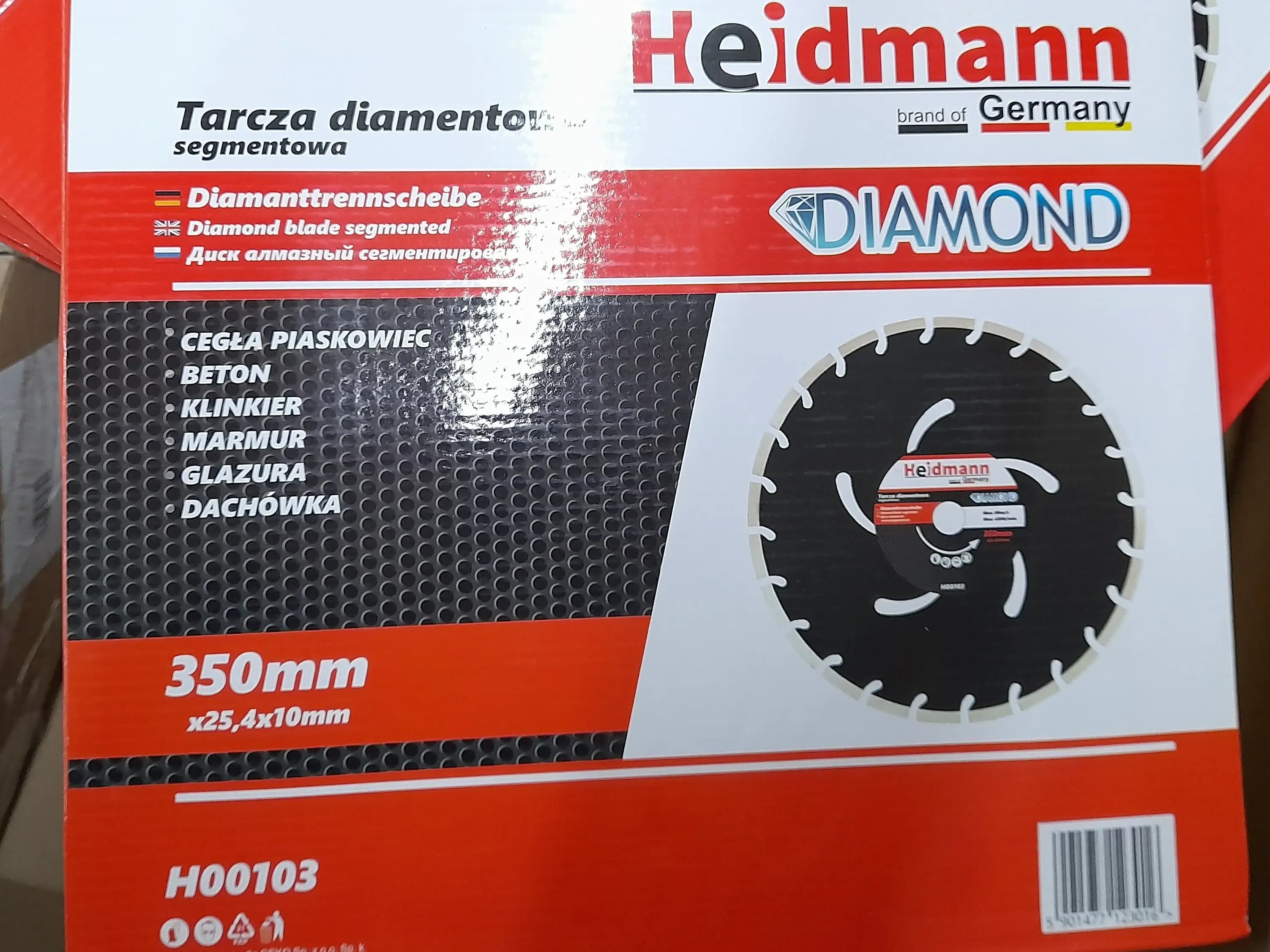 10x Heidmann Diamond Blade