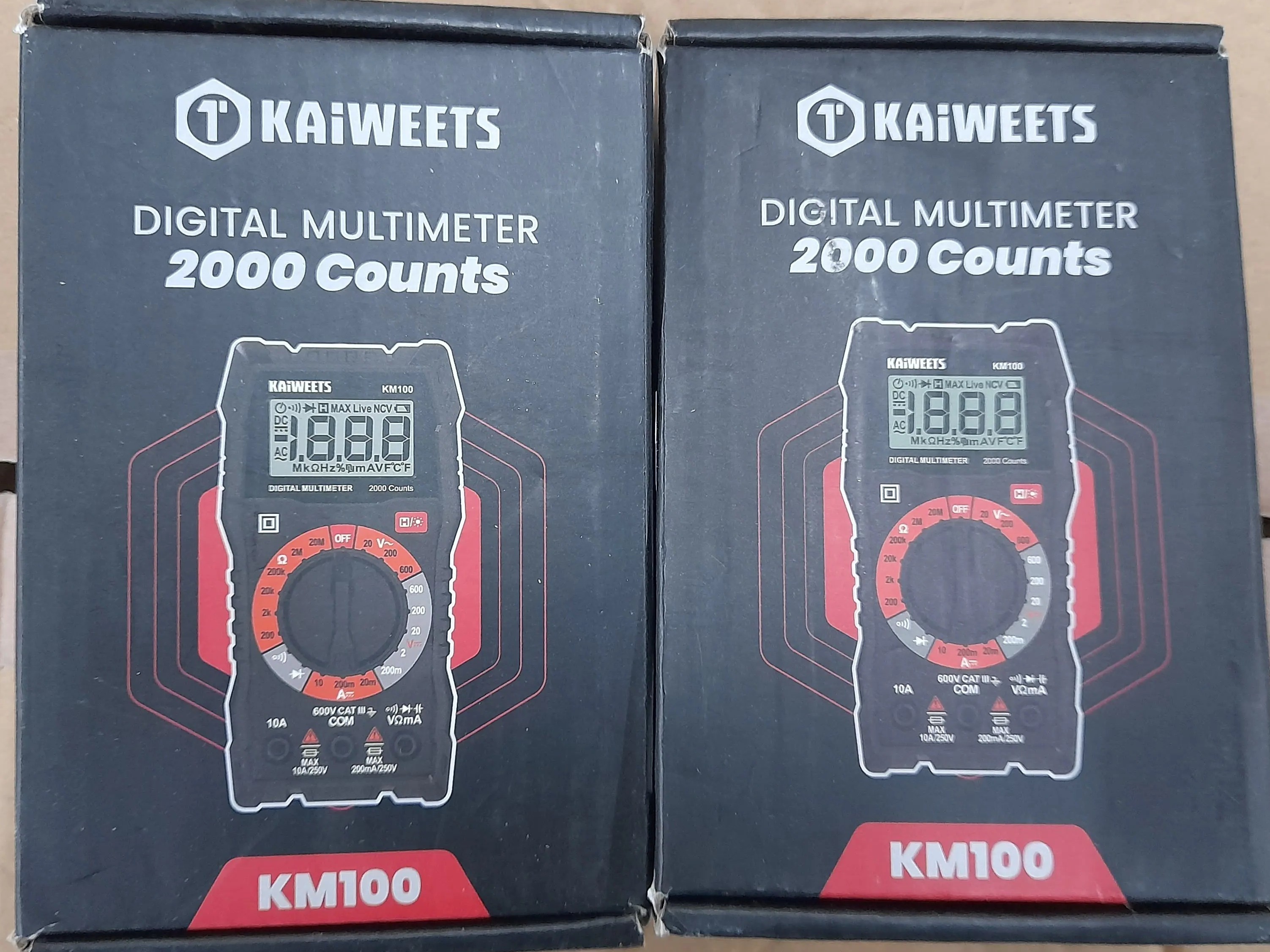 2x Kaiweets Multimeter