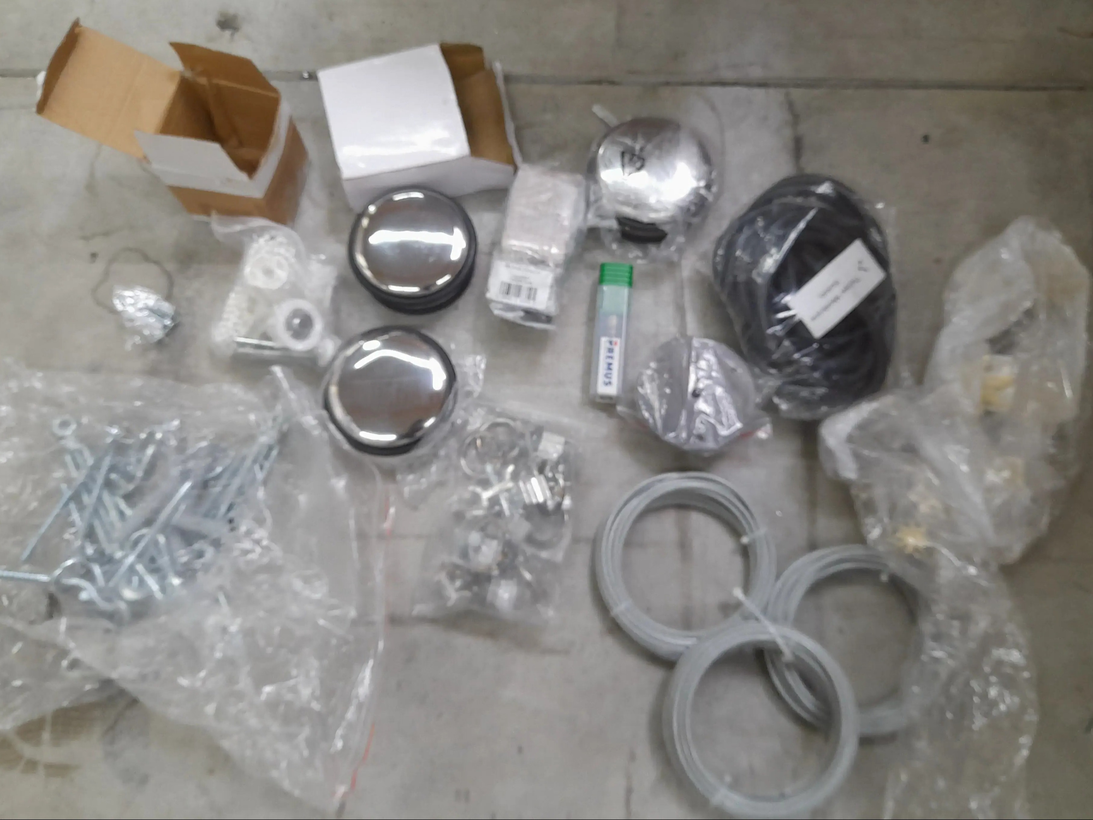 Bolts, Wires, Clamps, Fittings and more