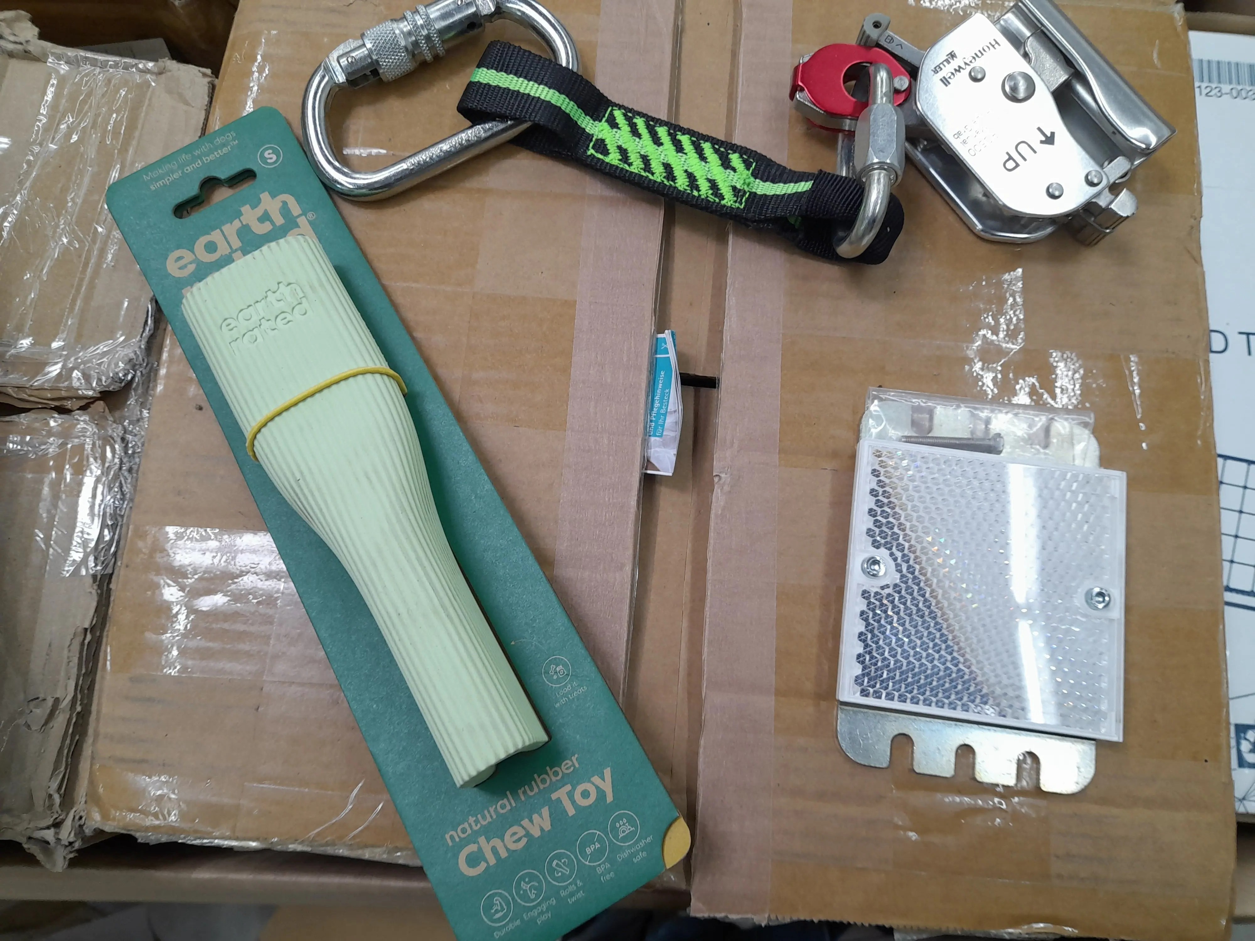 Earth Chew Toy, Reflector, Pulley and more