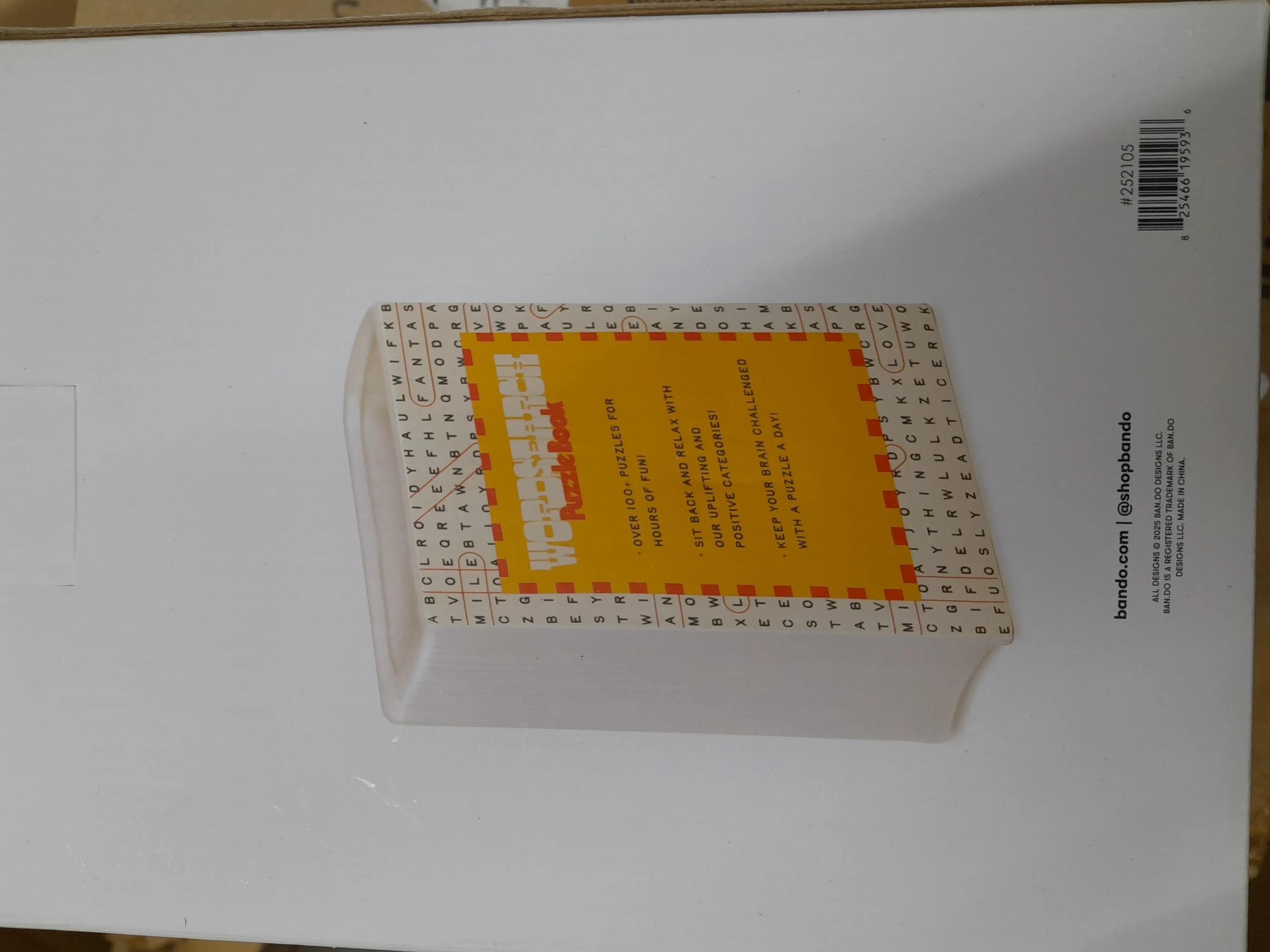 2x Bando Puzzle Book