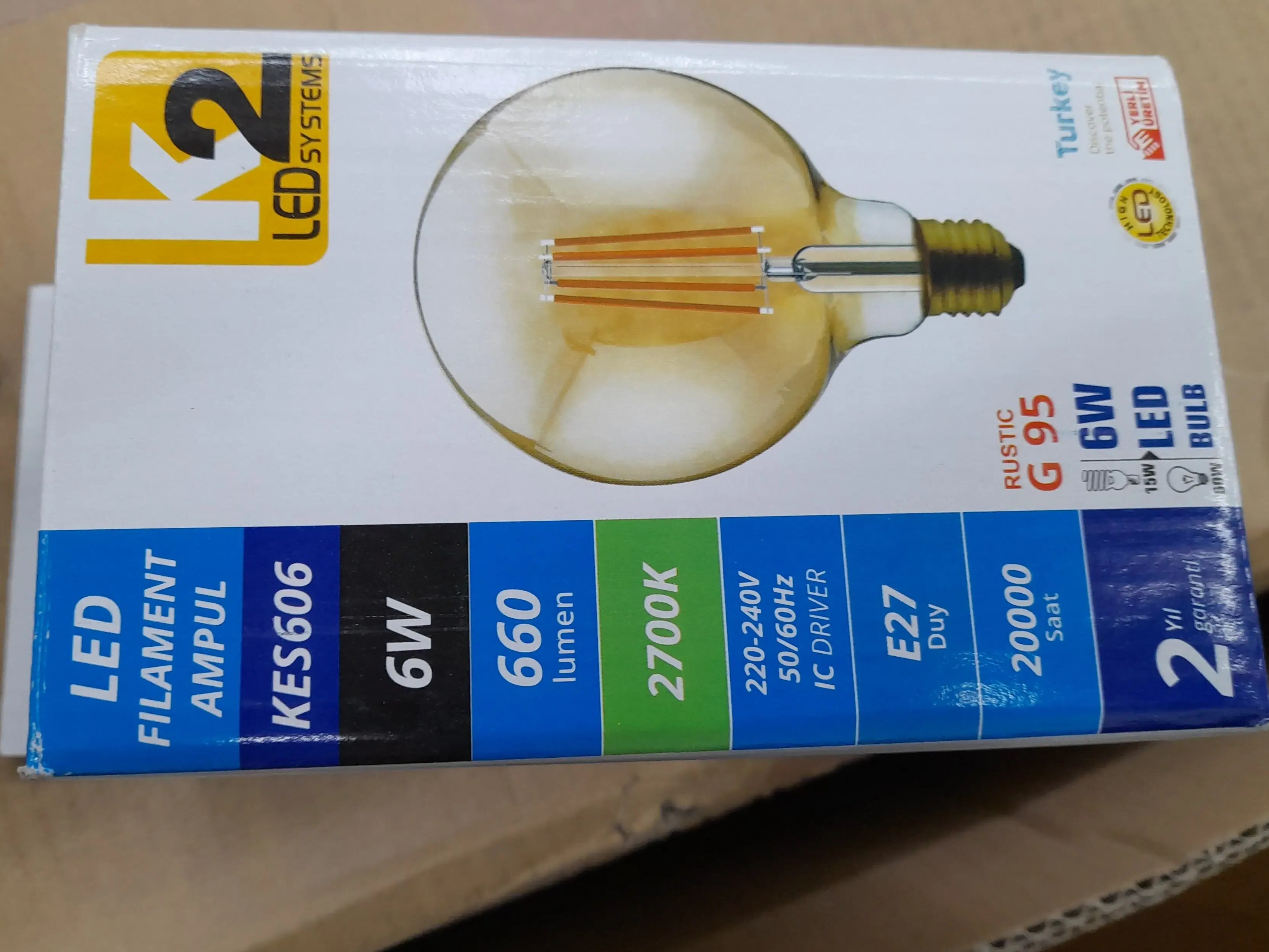 2x K2 LED Bulb