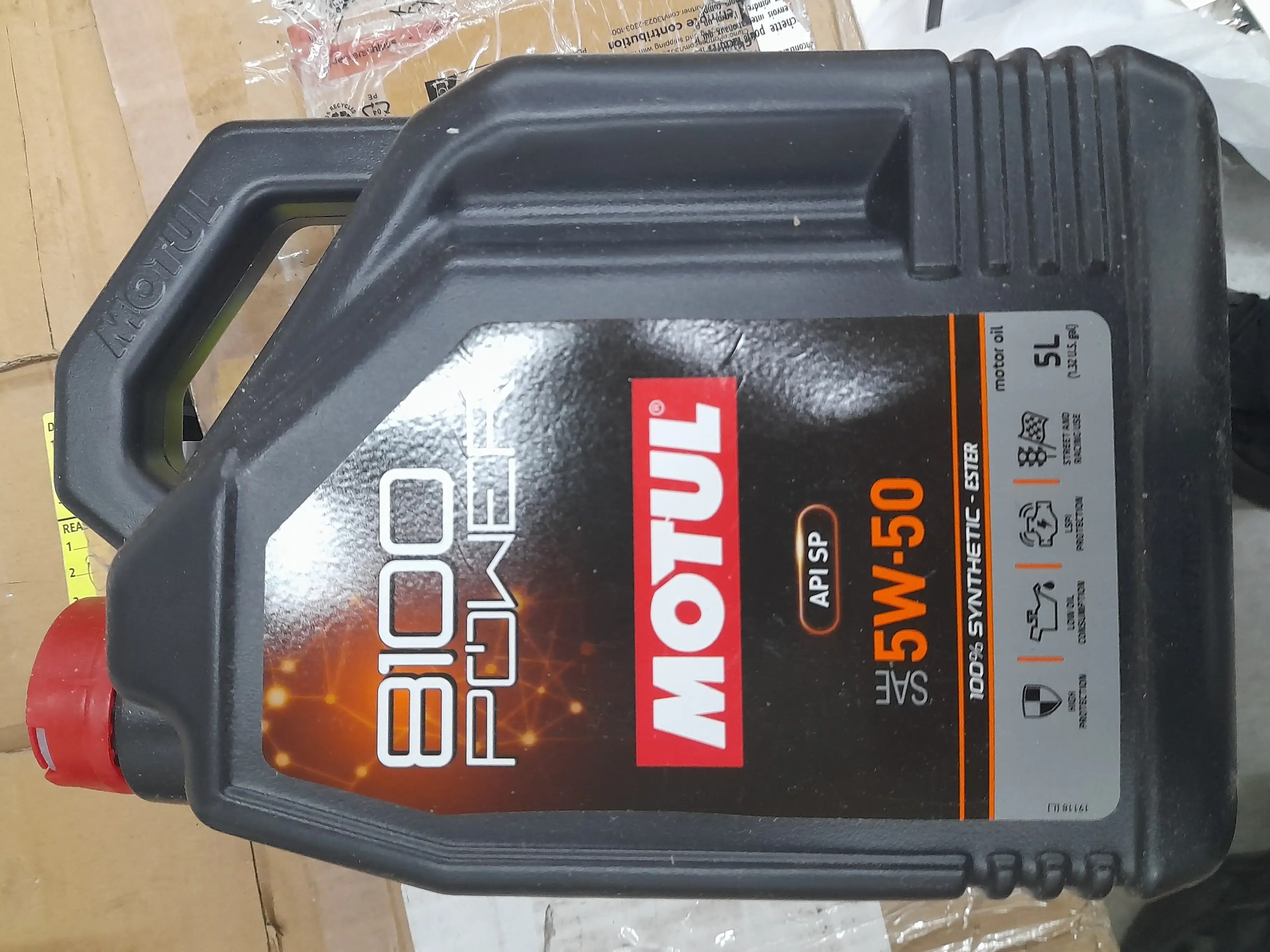 2x Motul 8100 Power 5W-50 Engine Oil
