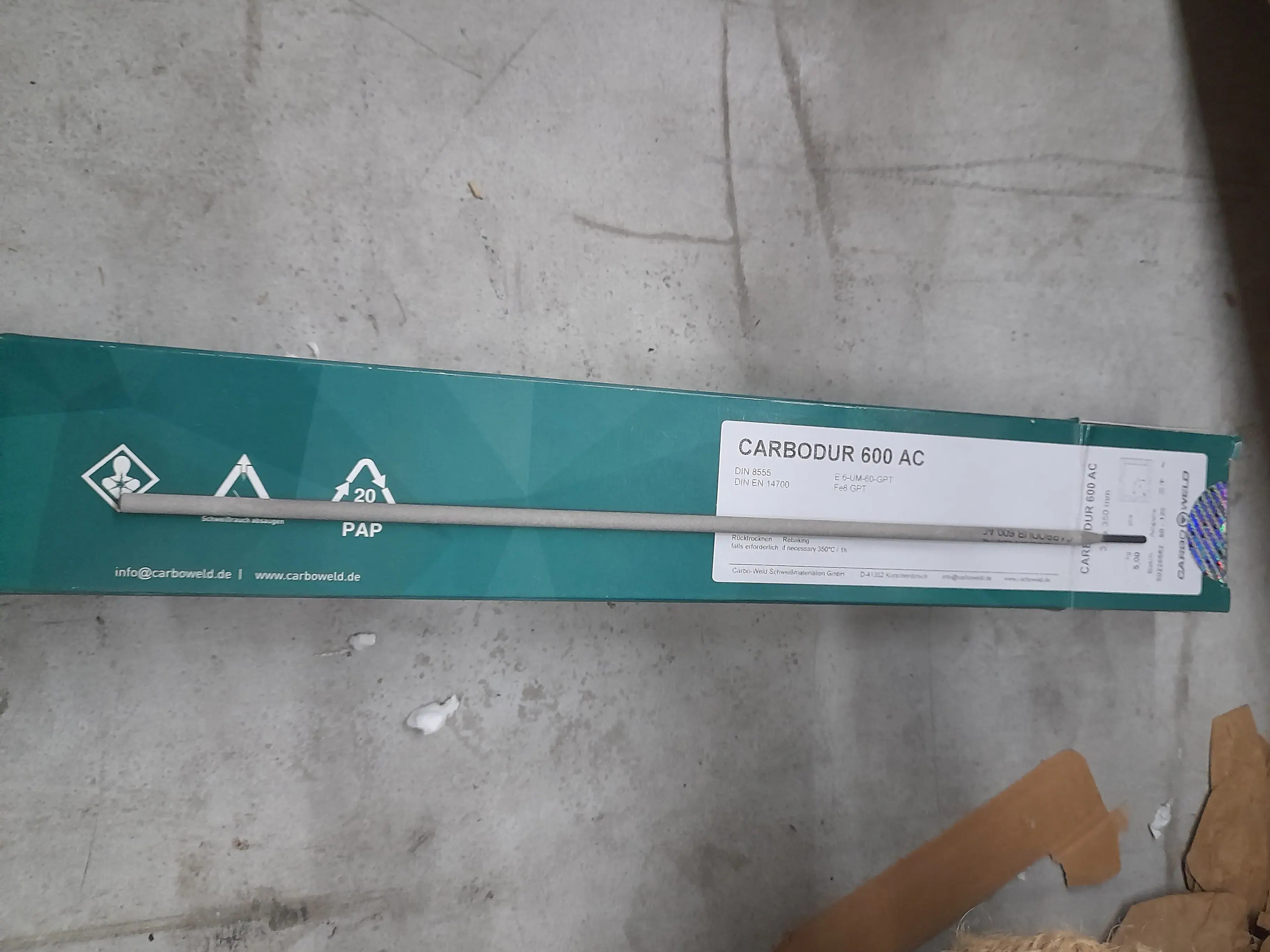 4x Carbodur 600 AC Welding Rod