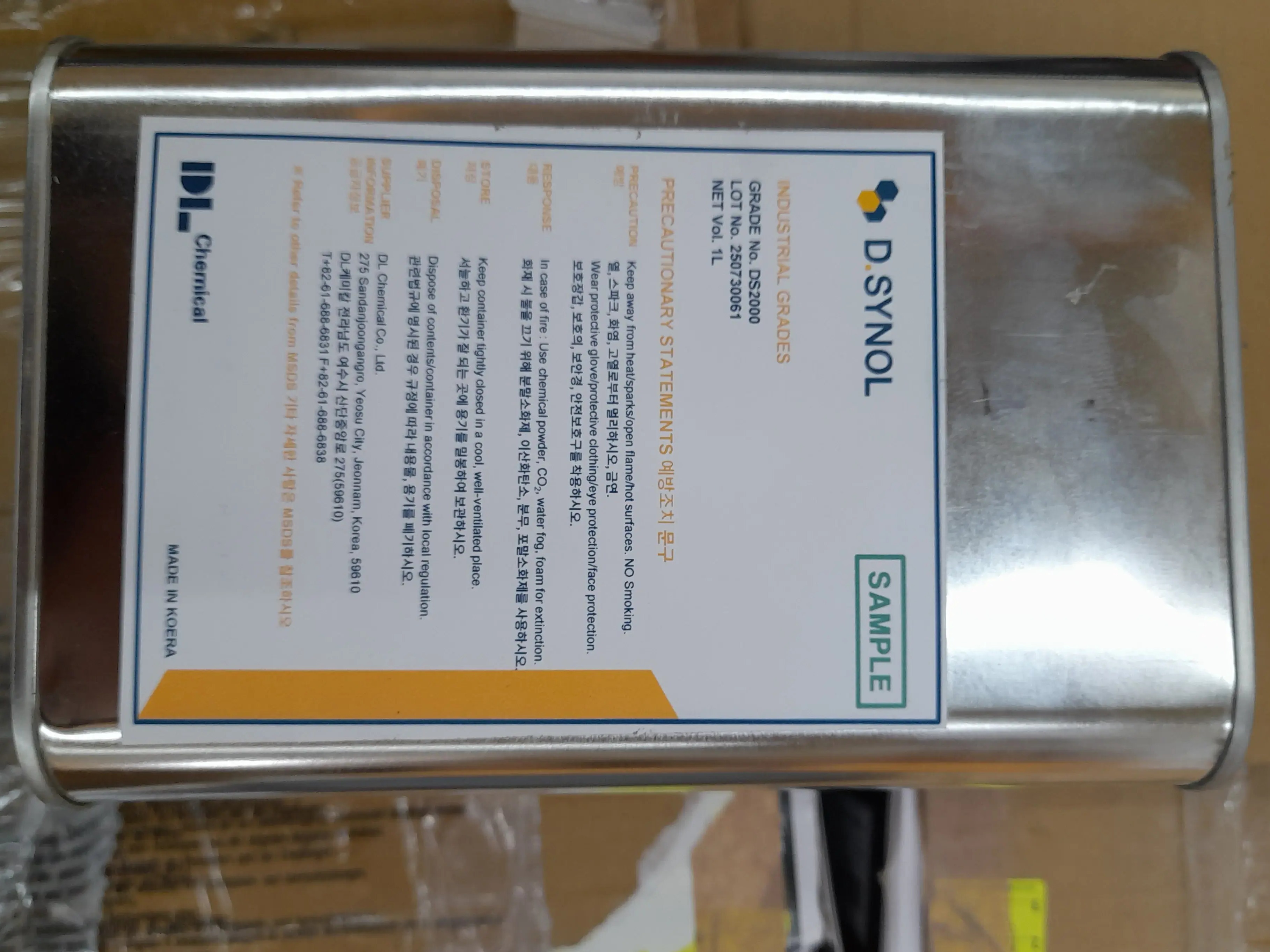 14x D.Synol Industrial Chemical