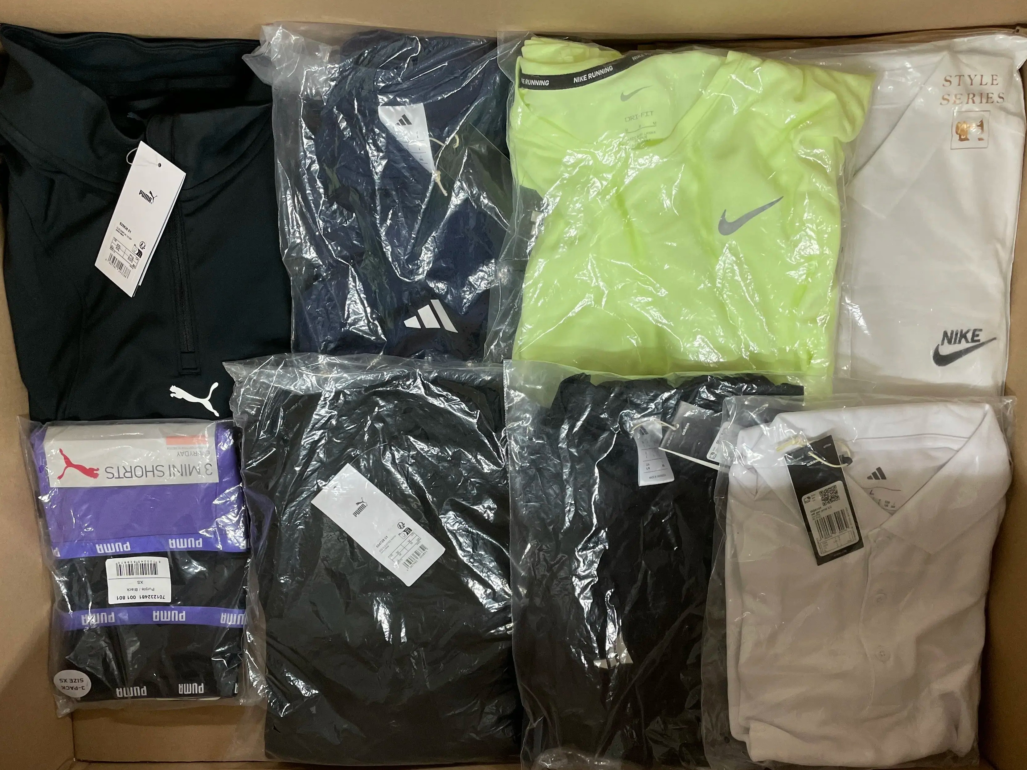 8x (Adidas Puma, Nike Shirts and more)