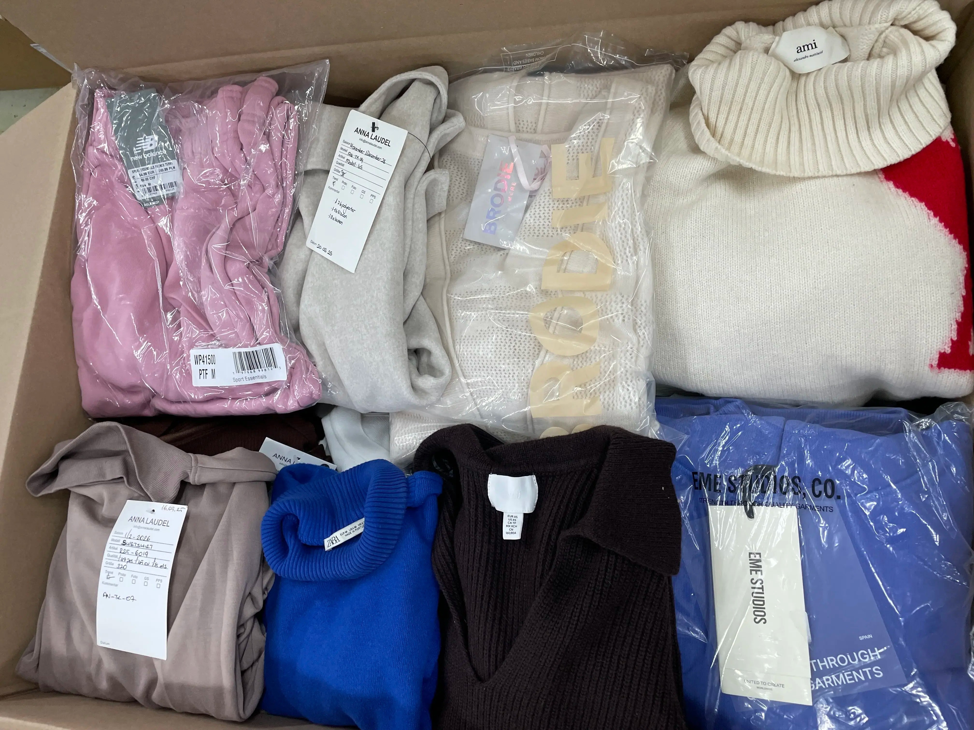 Ami, EME Studios, Brodie, Anna Laudel Clothing and more