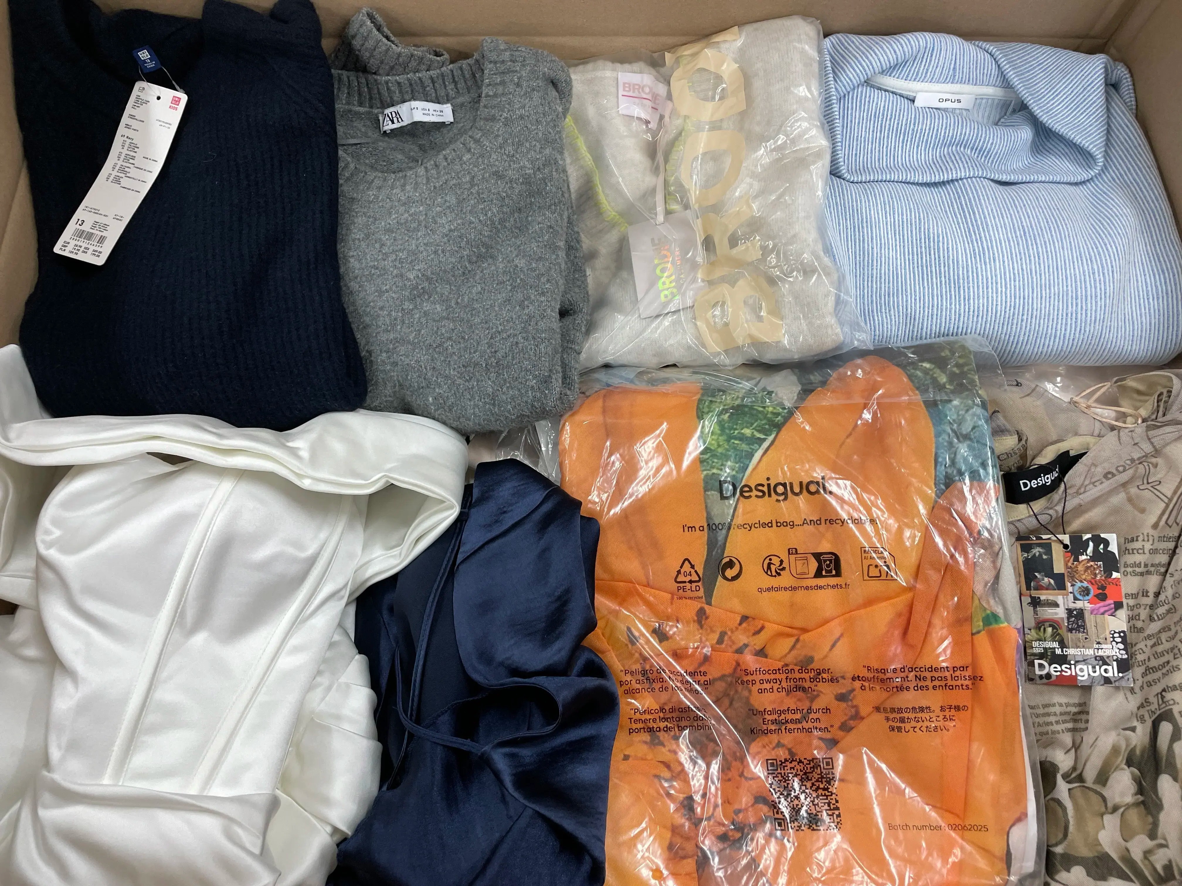 Brodie, Desigual, Opus, Zara Clothing and more