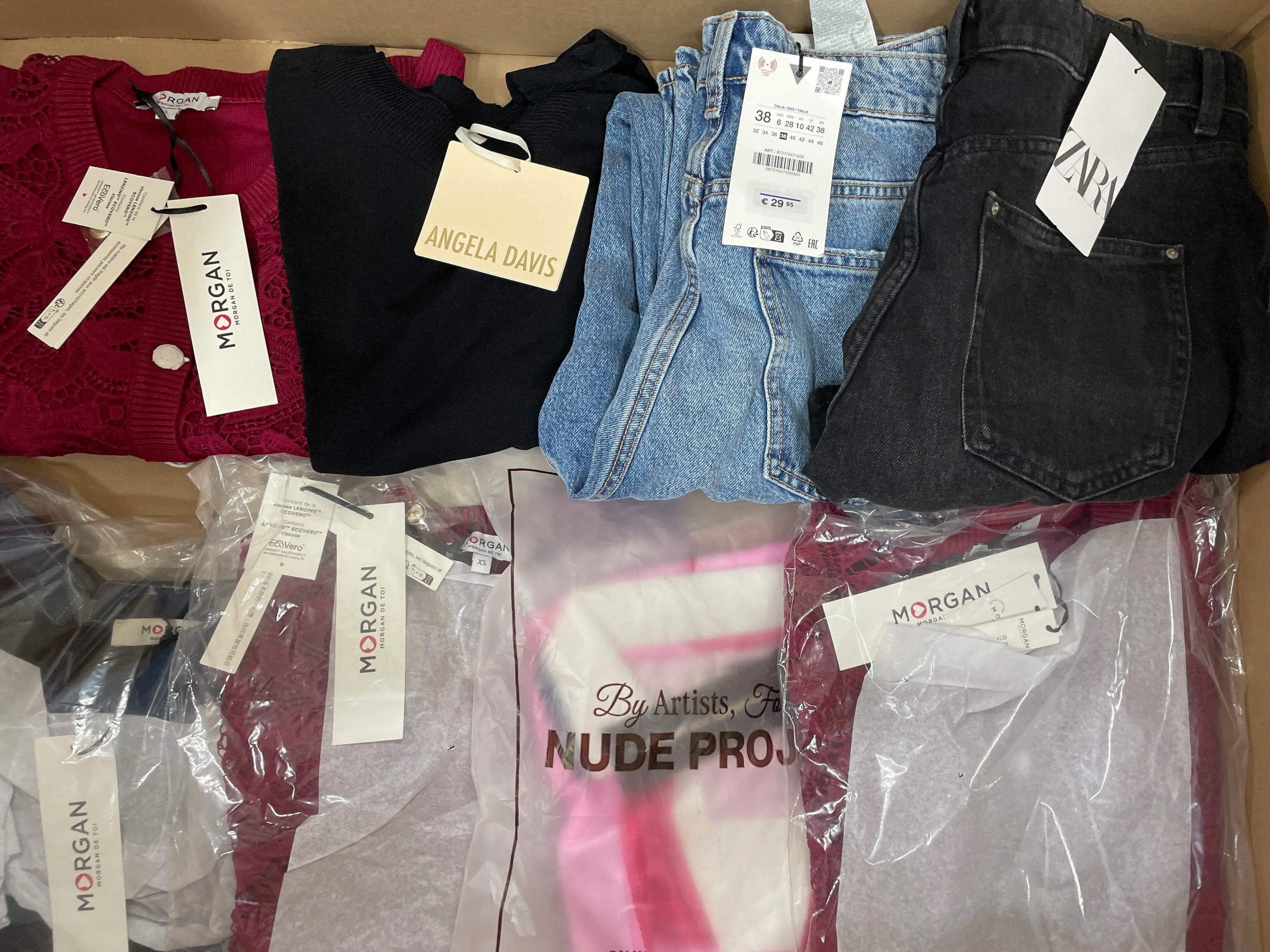 Morgan Dresses, Angela Davis Sweater, Zara Jeans