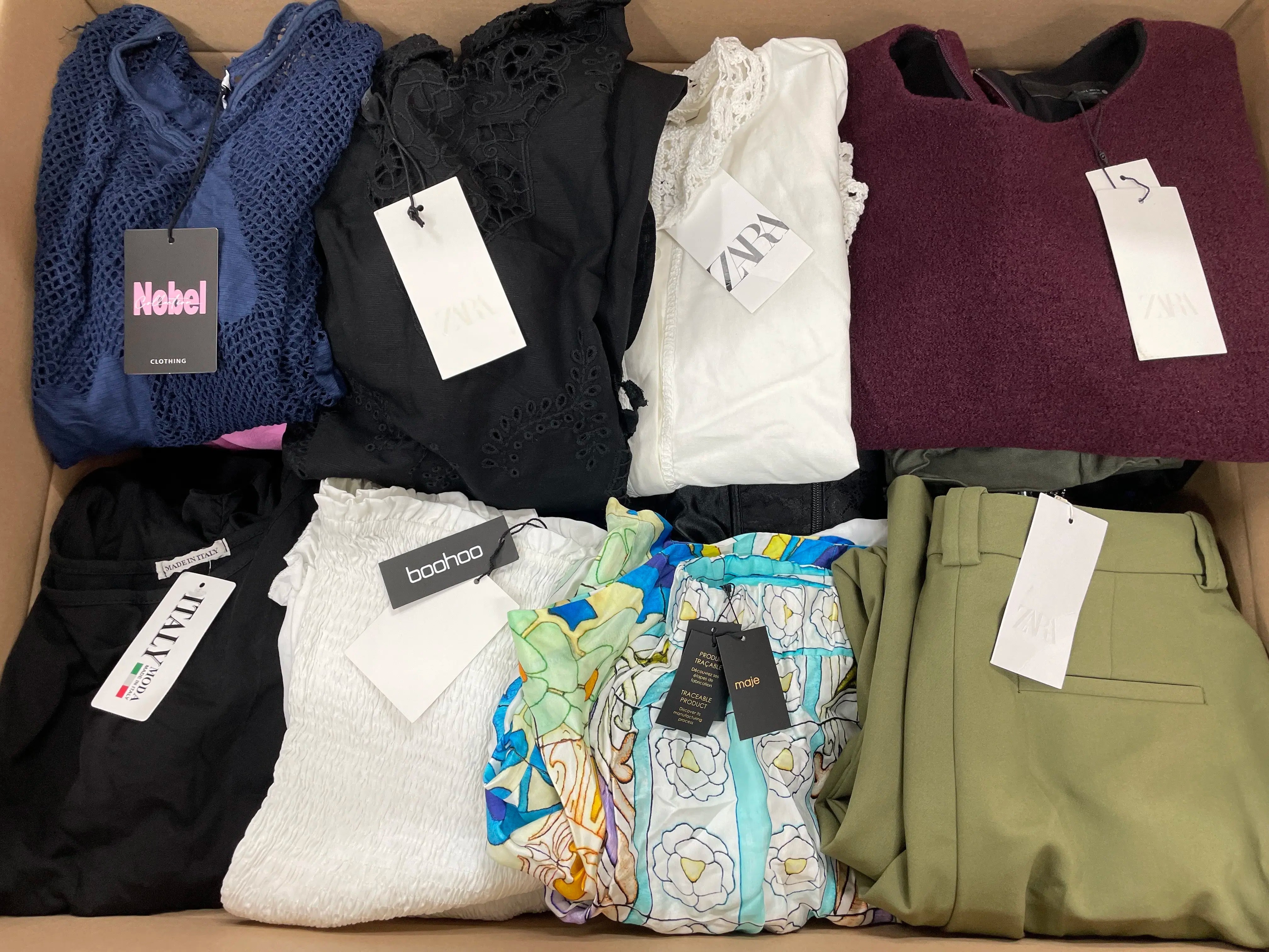 Italy Moda Clothing, Motel Clothing, Boohoo Clothing, Mojo Clothing, Zara Clothing