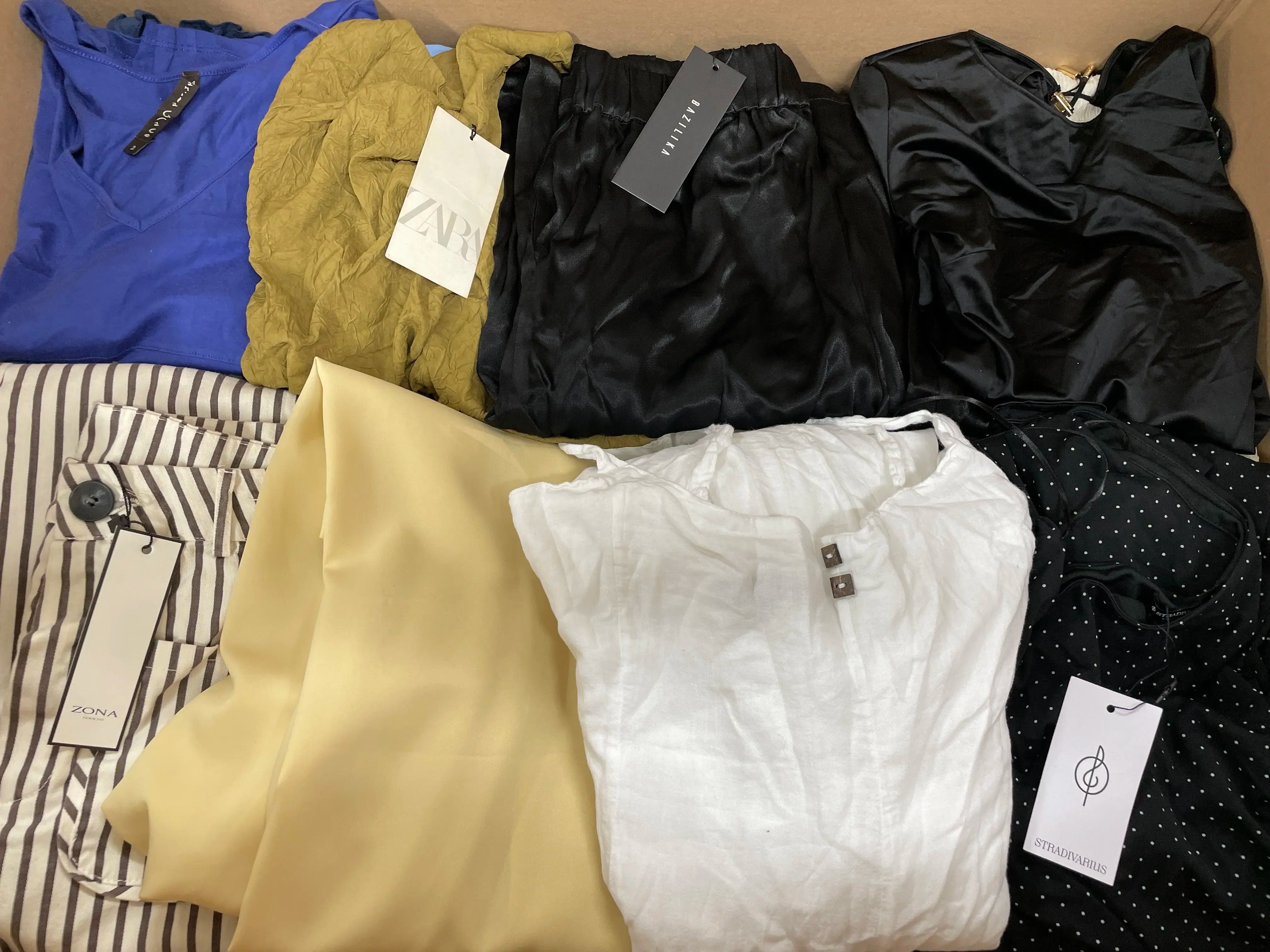 Zara, Bazilika & Zona Clothing and more