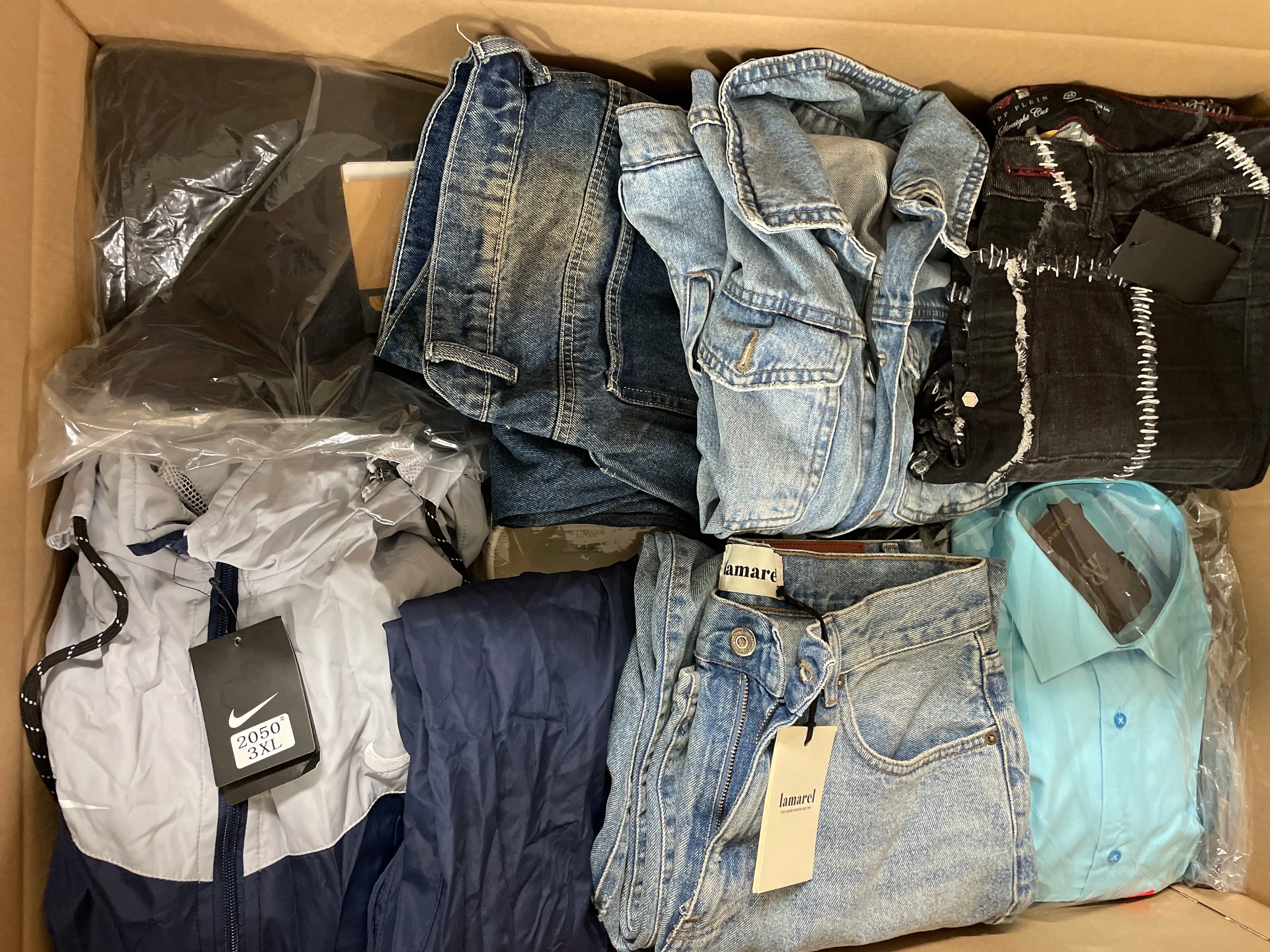 Nike Jacket, lamarel Jeans and more