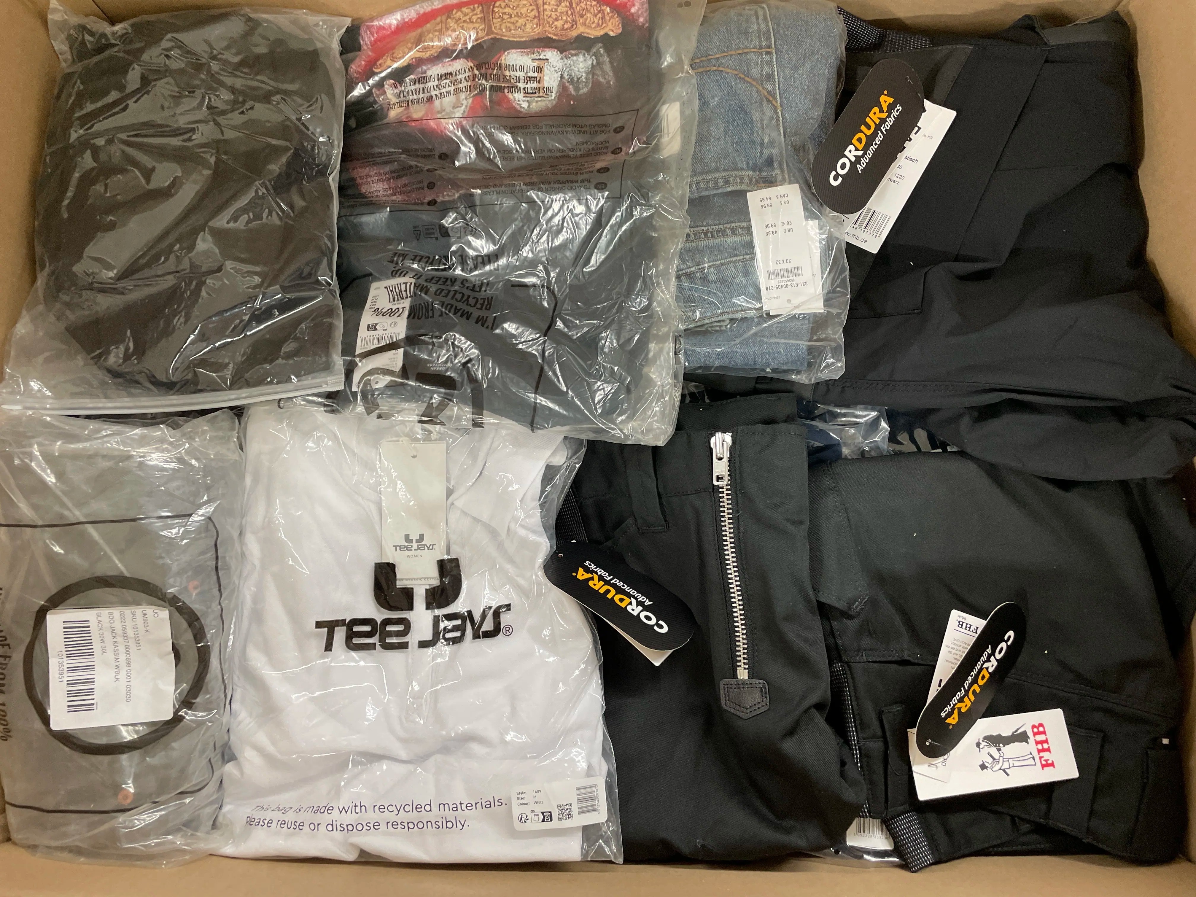 Cordura & TeeJays Shirts and more