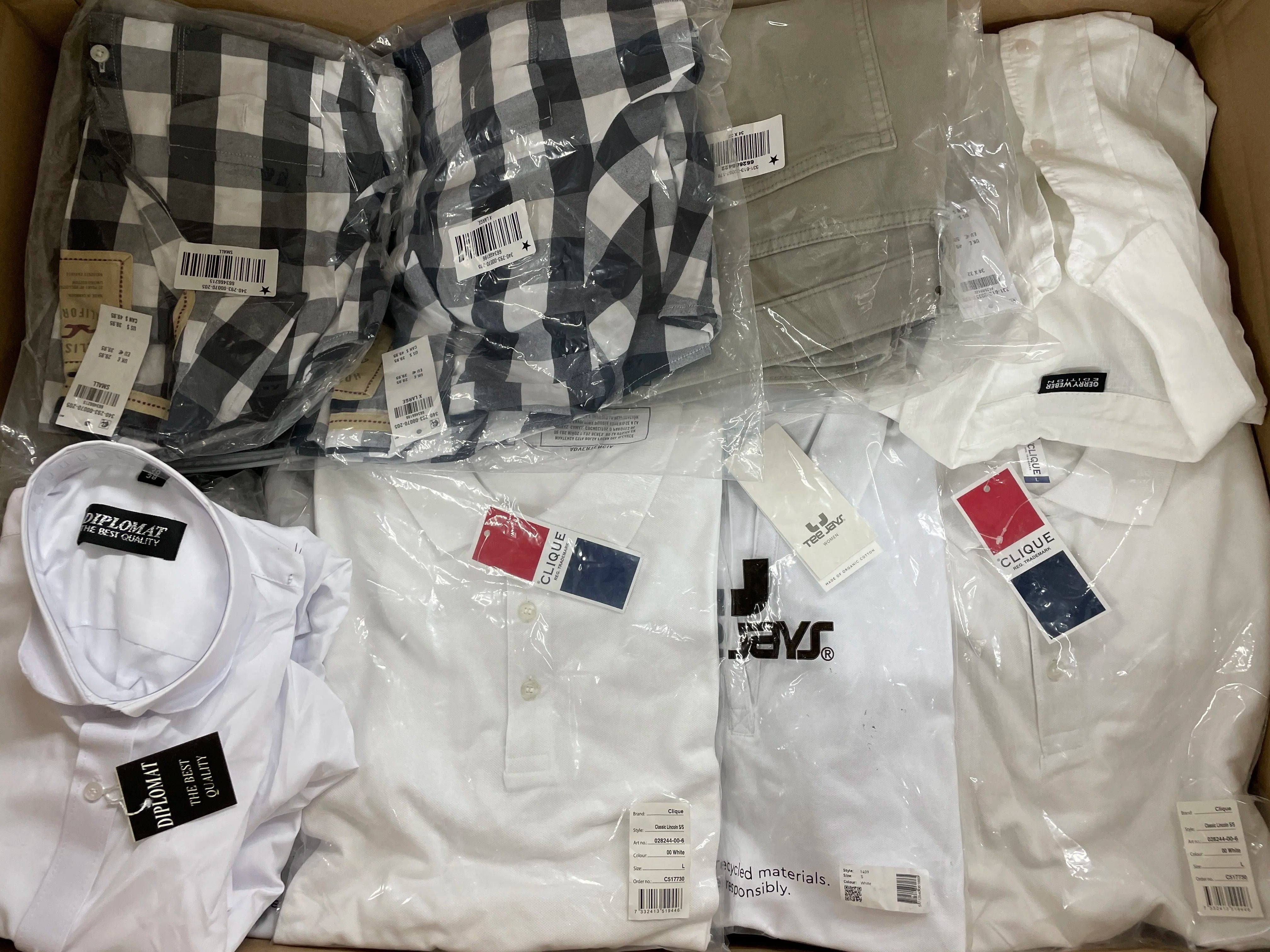 Clique & Diplomat Shirts and more