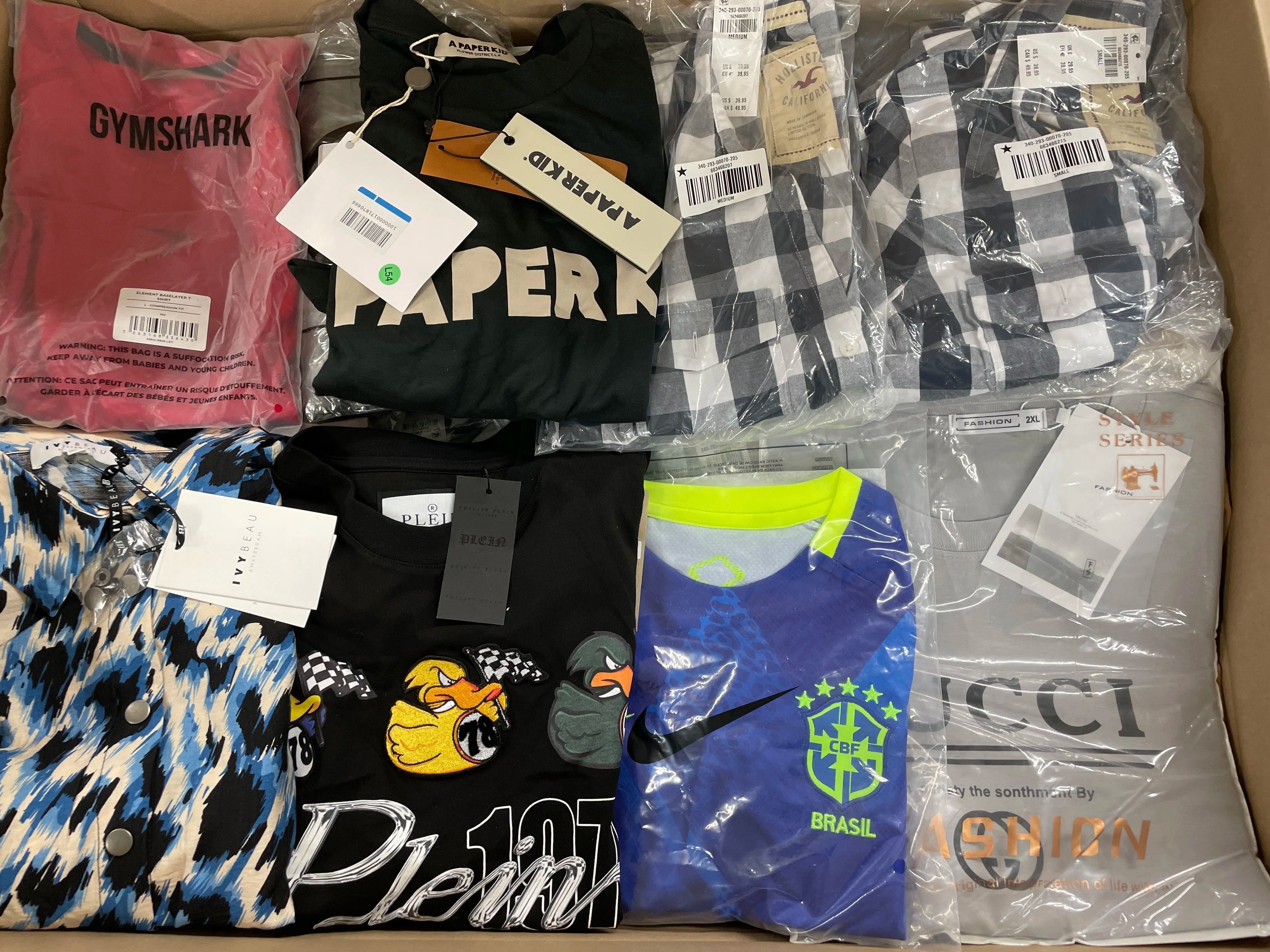 Fashion, Nike, Gymshark, A Paperkid, Ivy Beau Shirts and more