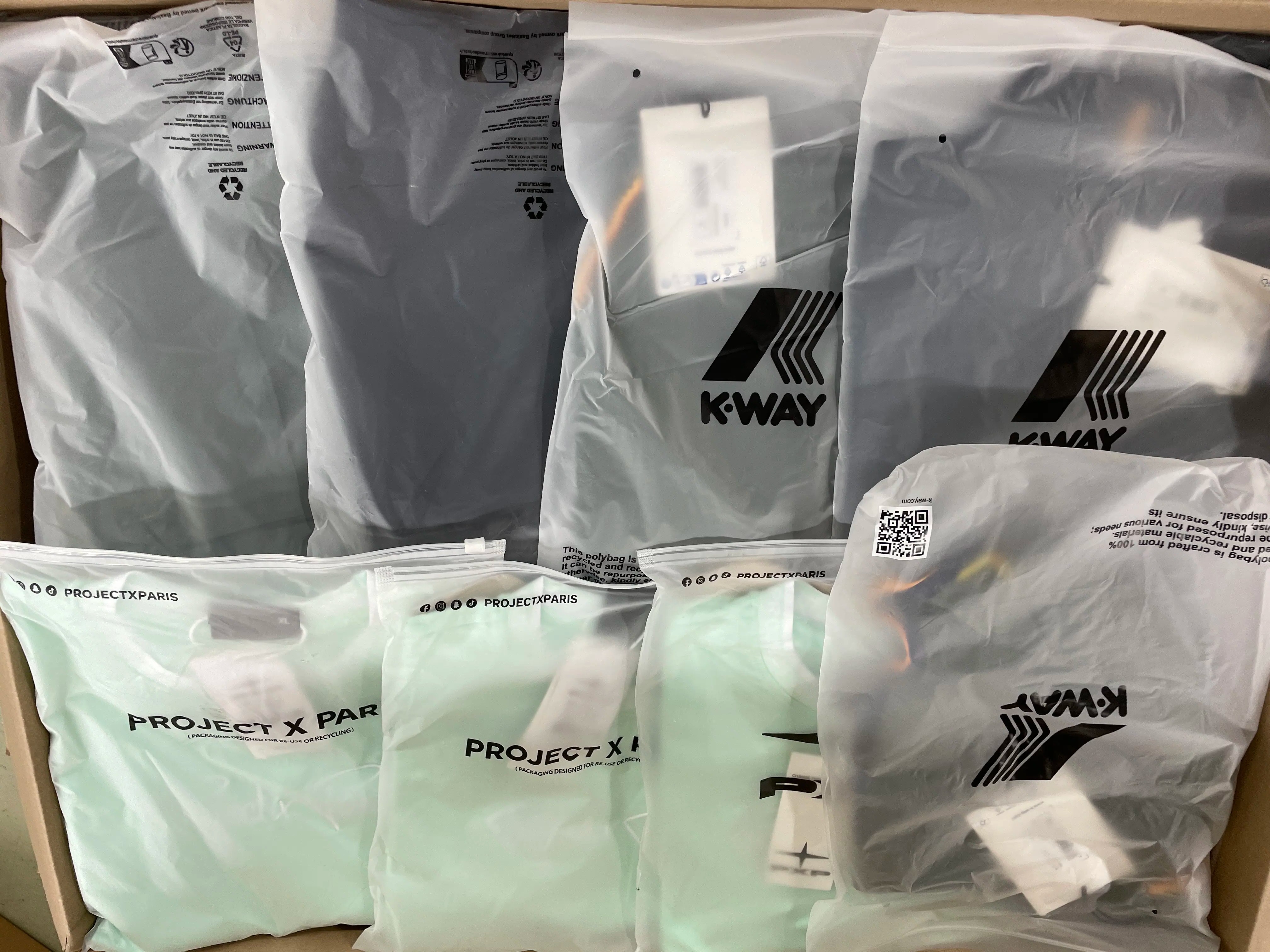 K-Way & Project X Paris Clothing and more